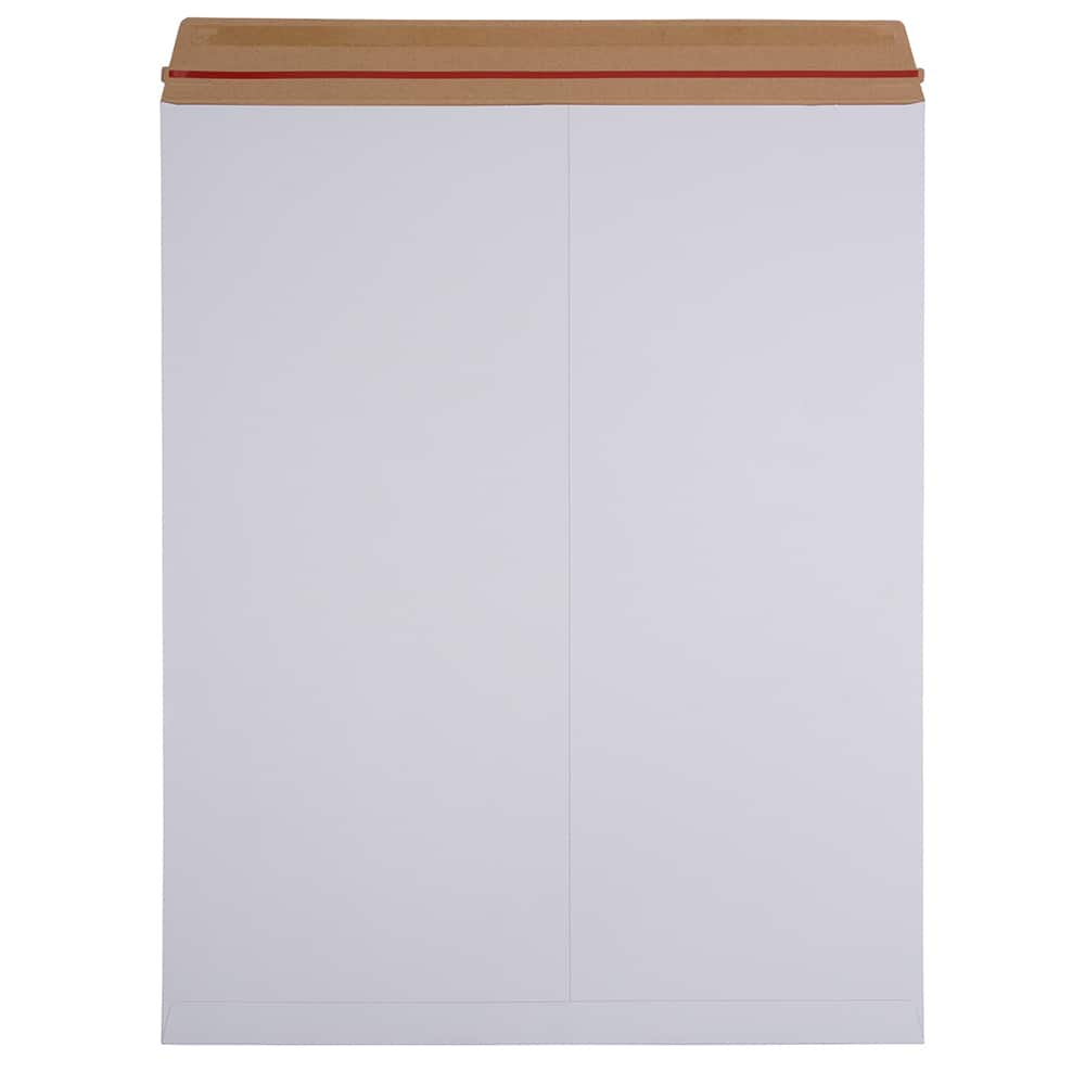 JAM Paper 17&#x22; x 21&#x22; White Flat Photo Mailer Peel &#x26; Seal Closure Envelopes, 6ct.