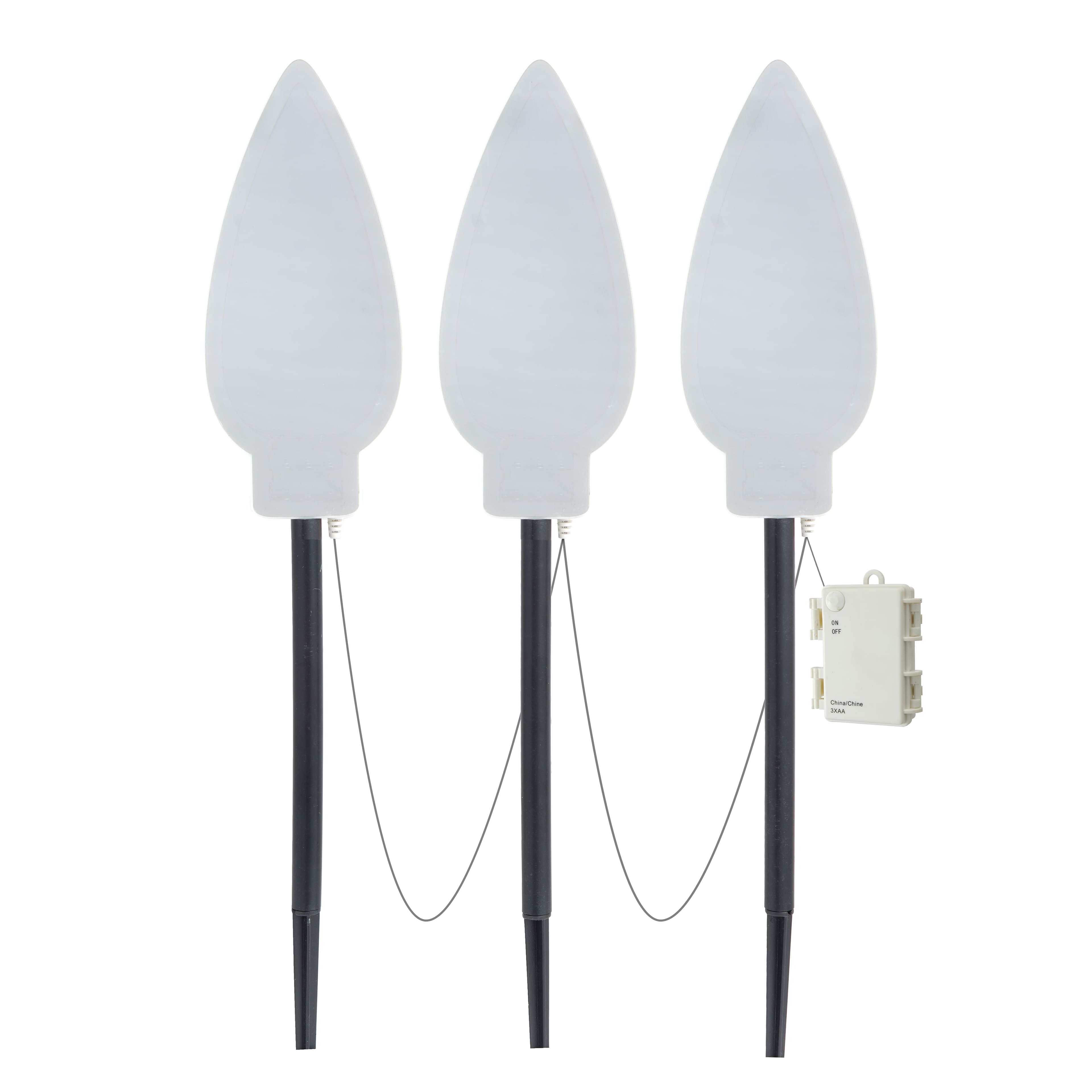 Multicolor LED Bulb Pathway Markers by Ashland&#xAE;