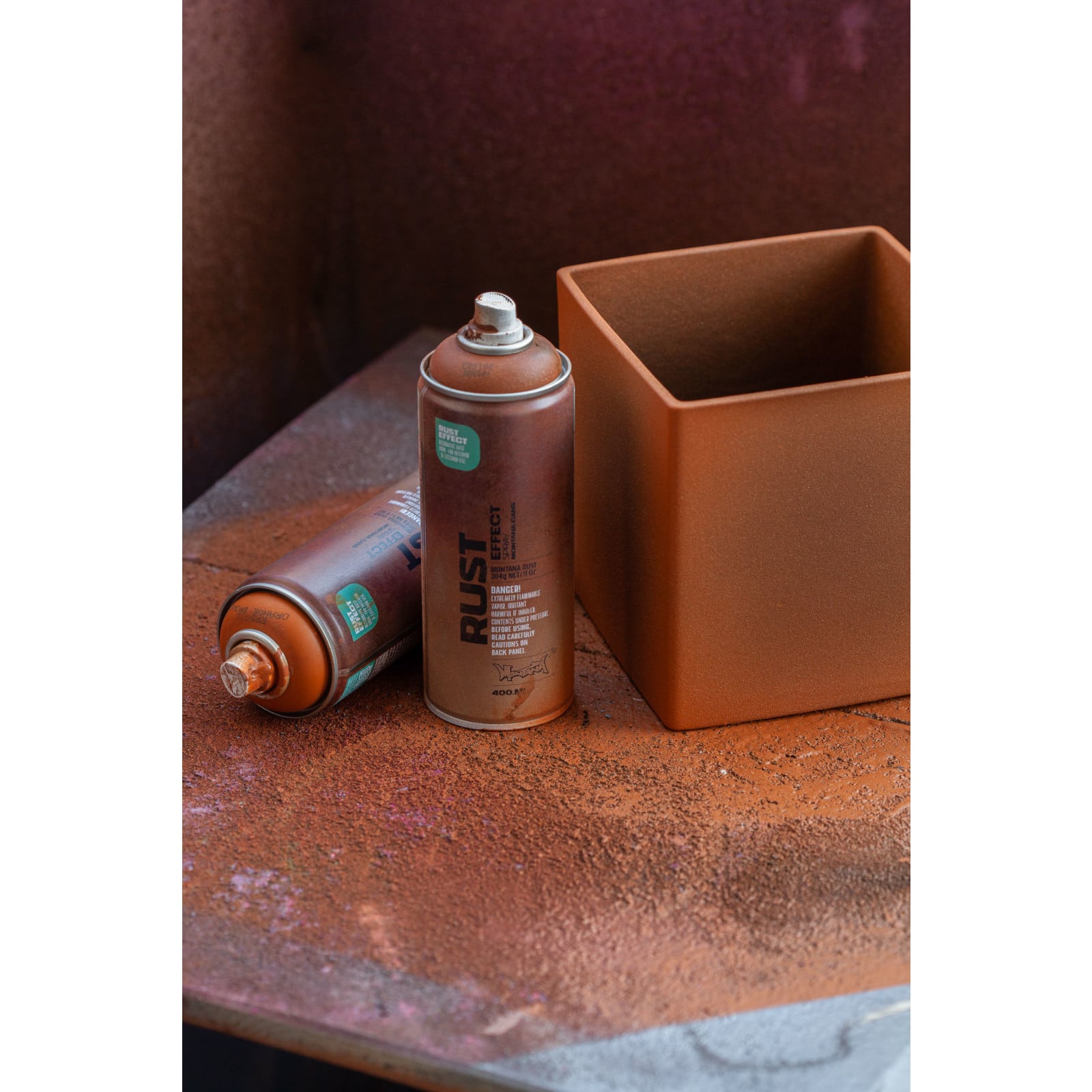 Montana&#x2122; Cans Rust Orange Brown EFFECT Rust Spray