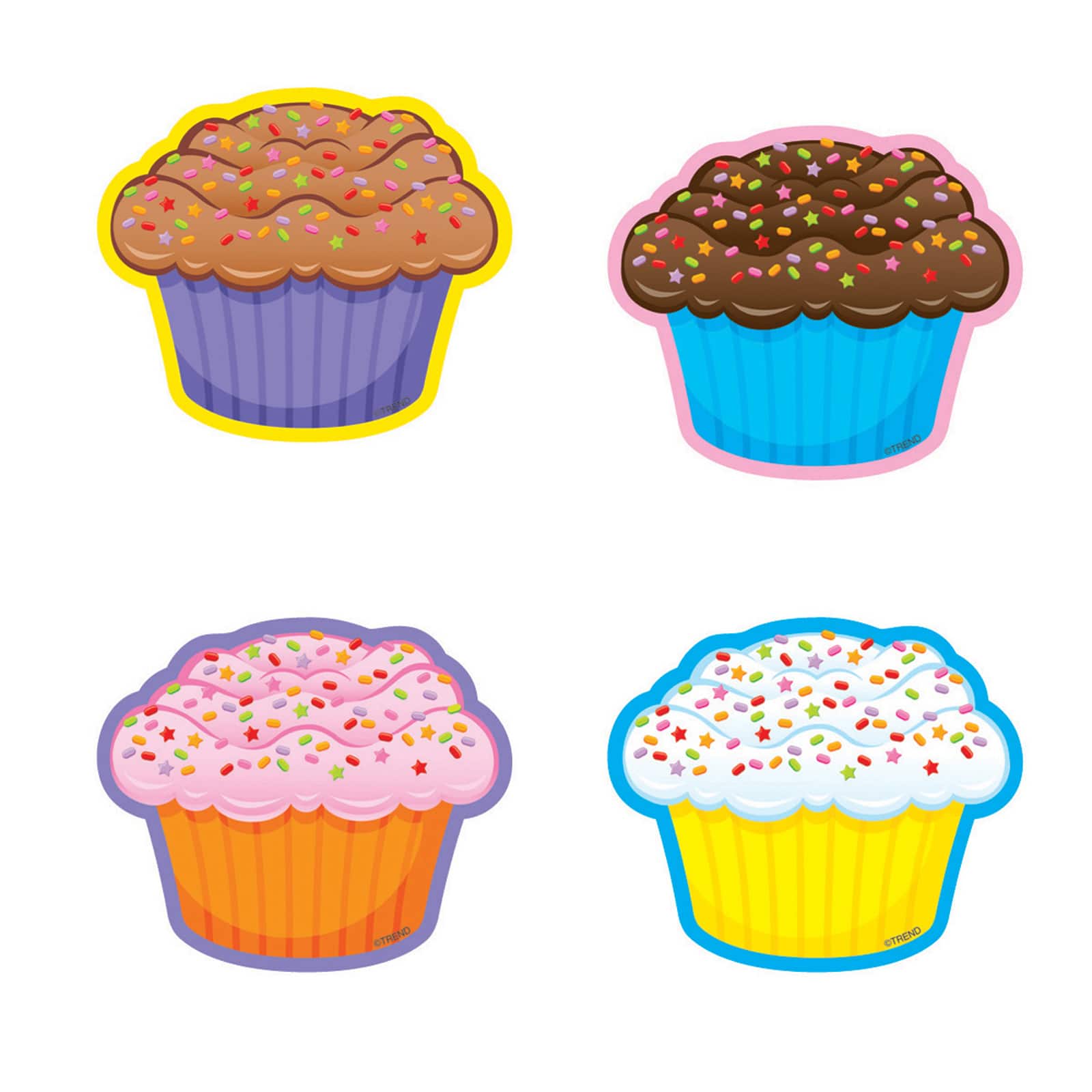 Trend Enterprises® Cupcakes Mini Accents Variety Pack