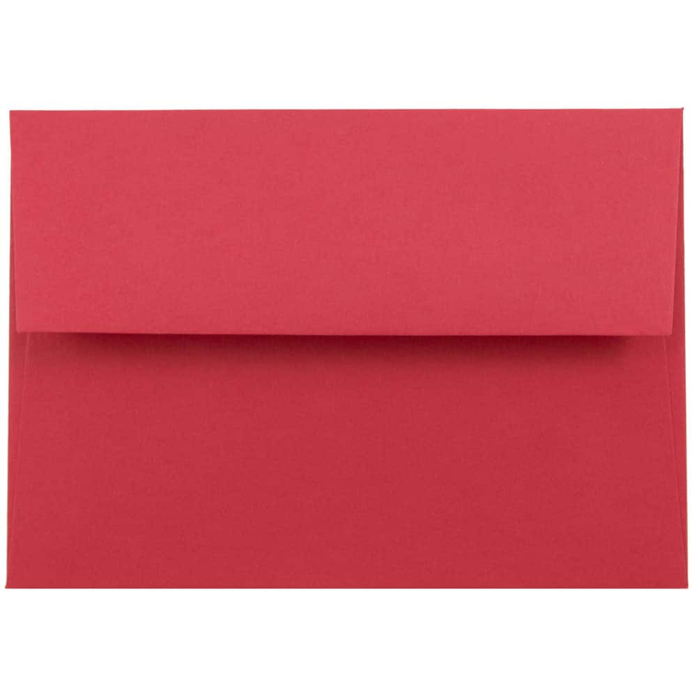 JAM Paper 3.5&#x22; x 5&#x22; A1 Colored Invitation Envelopes, 50ct.