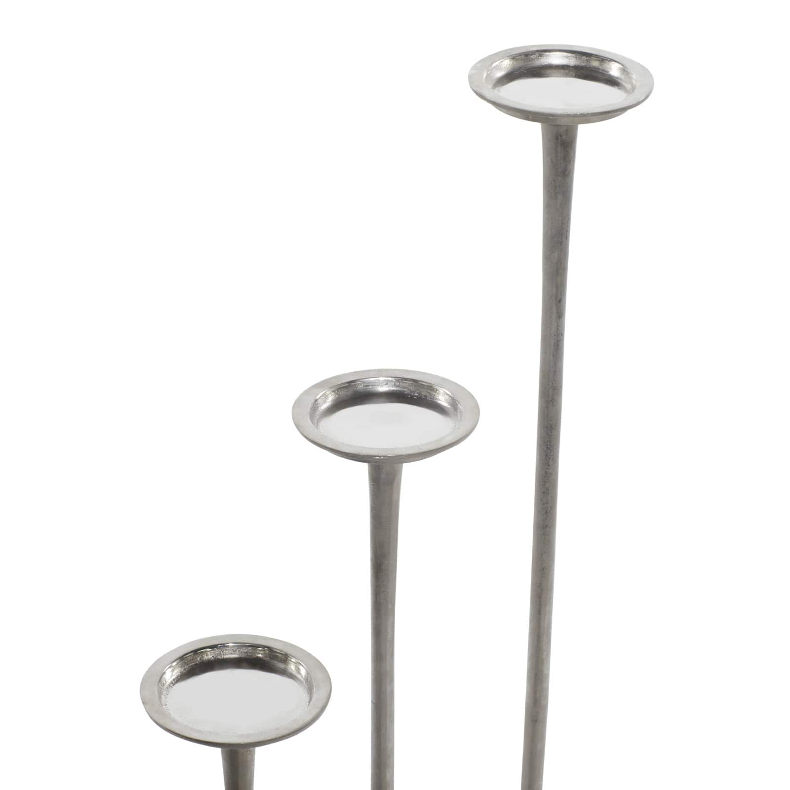 Aluminum Modern Candle Holder Set