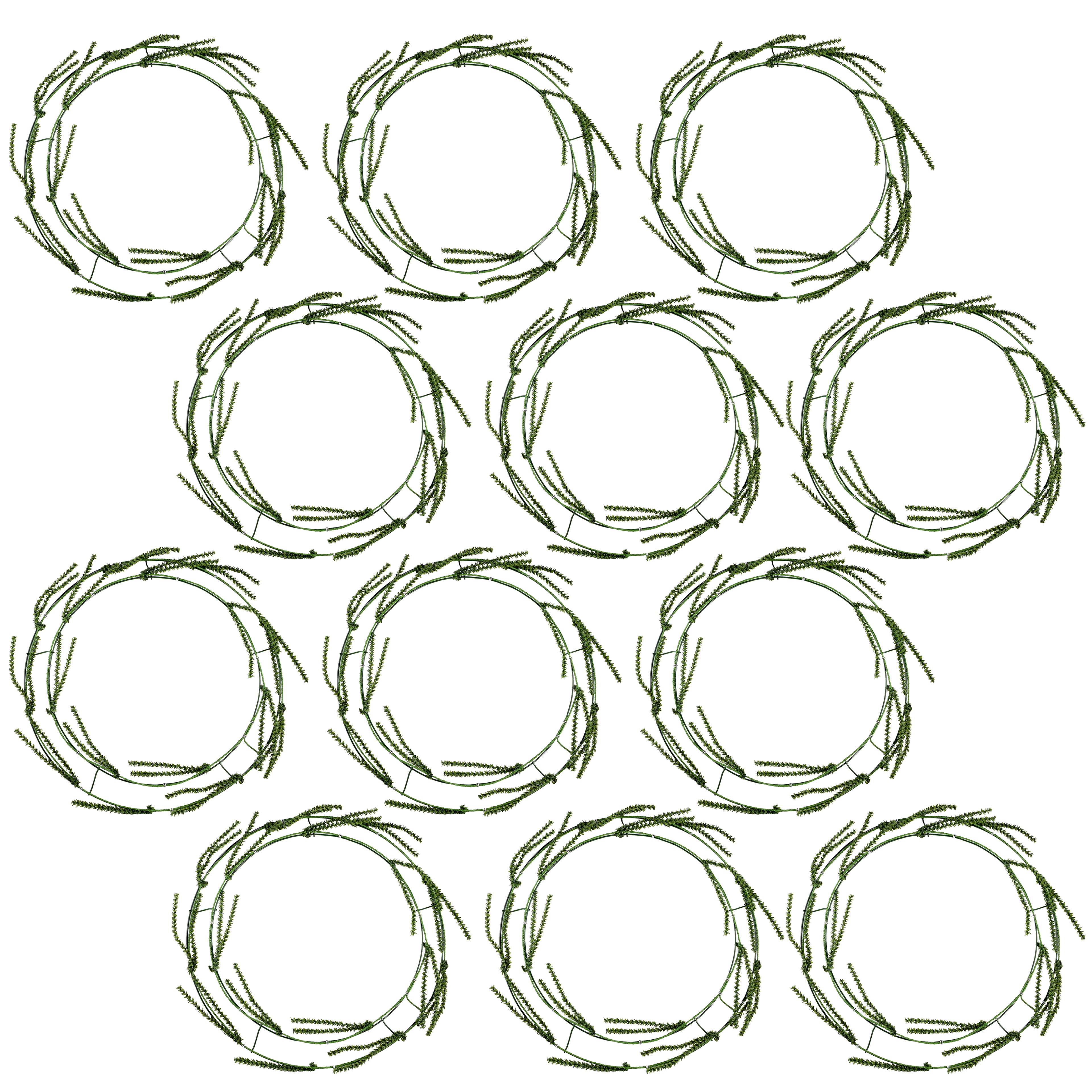 8 Pack: 24 Wire Wreath Frame by Ashland