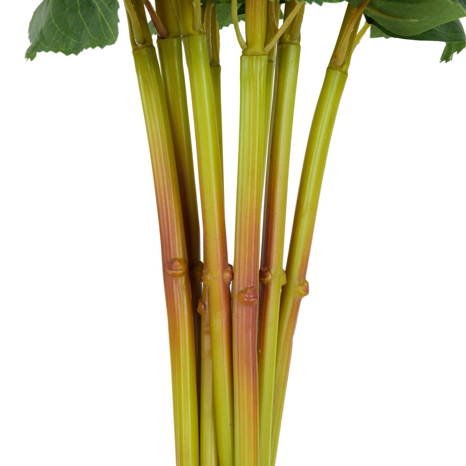 33" White Hydrangea Artificial Flower Stem, 8ct.