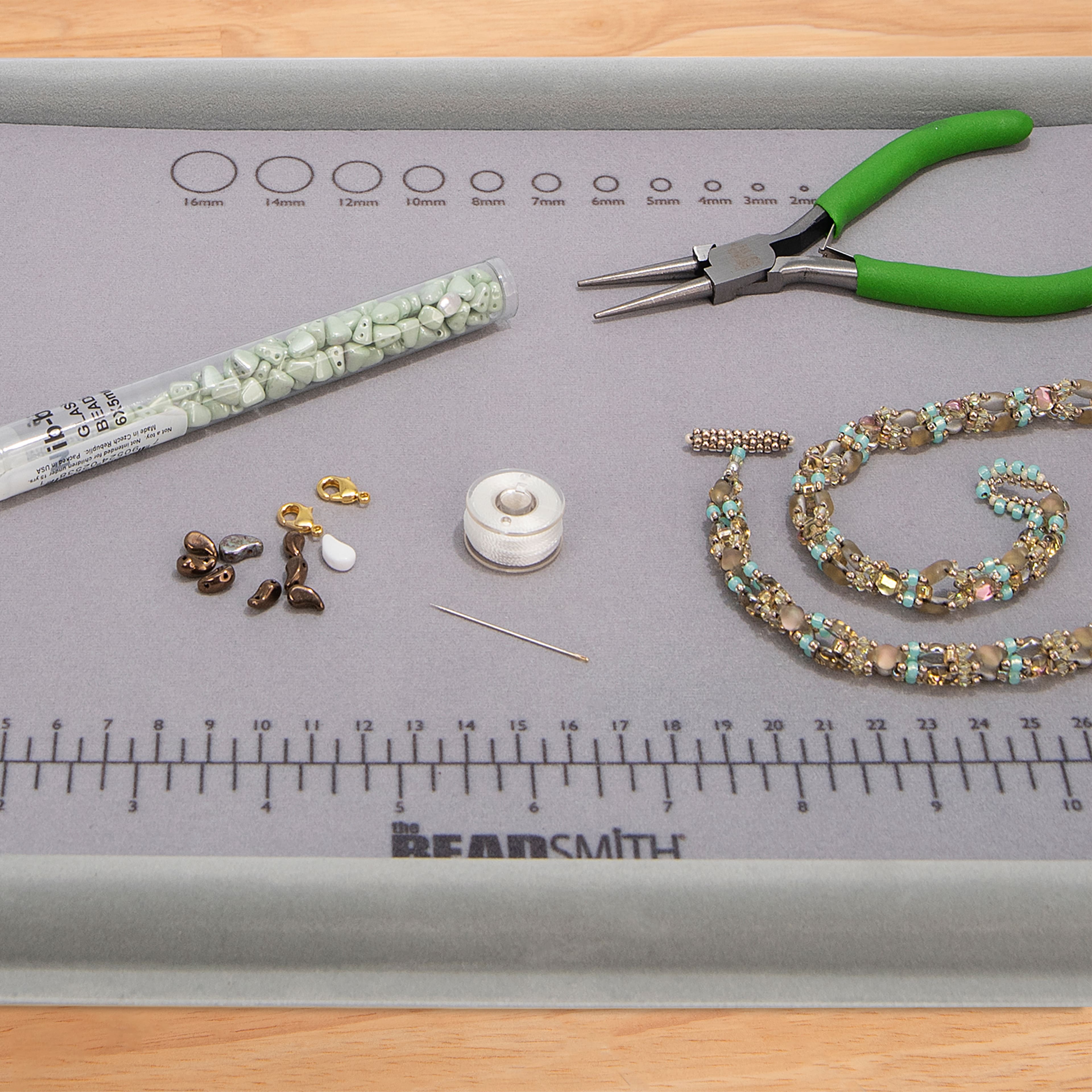 6 Pack: The Beadsmith® Treasure Mat™ & Tray Combo, 11" x 14"