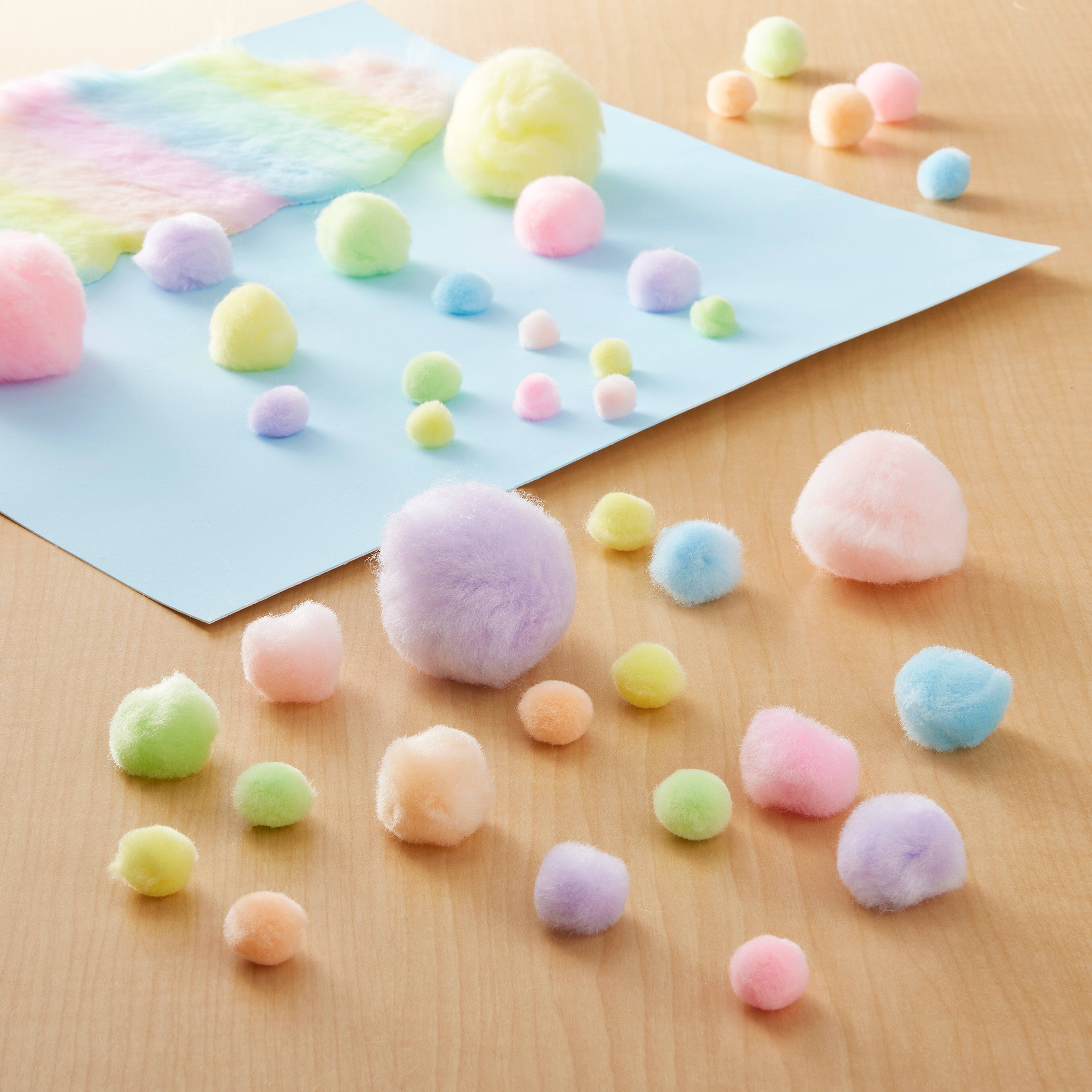 12 Packs: 300 ct. (3,600 total) Pastel Pom Poms by Creatology™