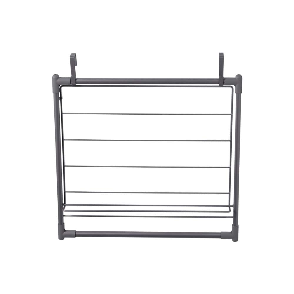 Household Essentials Metal Expandable Over the Door Drying Rack