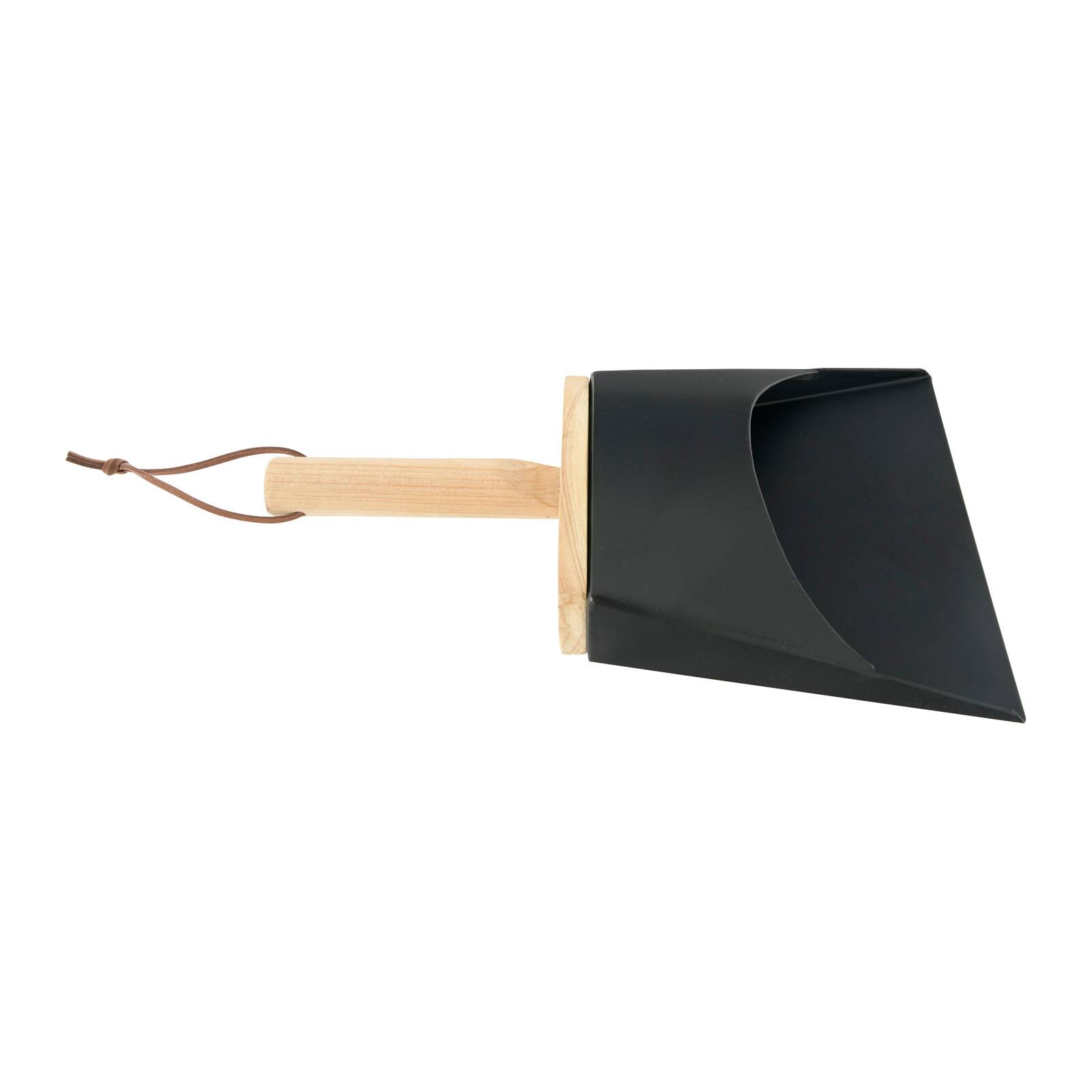 Hello Honey® Metal Dust Pan with Beech Wood Handle & Brush Set