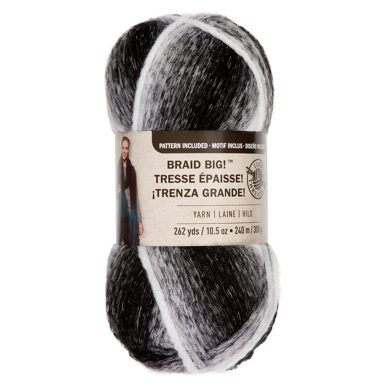 8 Pack: Braid Big!&#x2122; Yarn by Loops &#x26; Threads&#xAE;