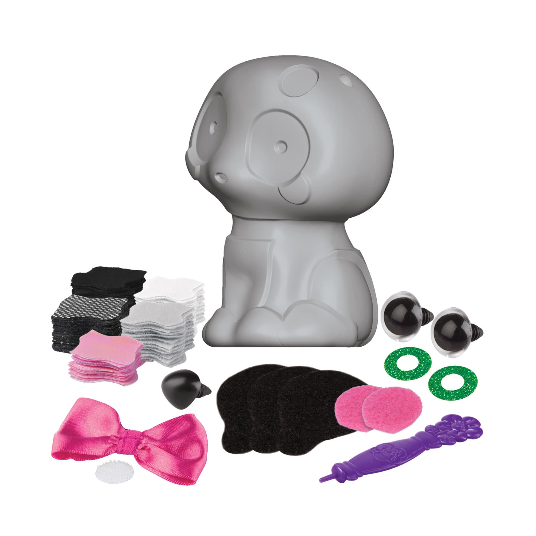 Assorted PlushCraft™ 3D Fabric Plush Craft Pals