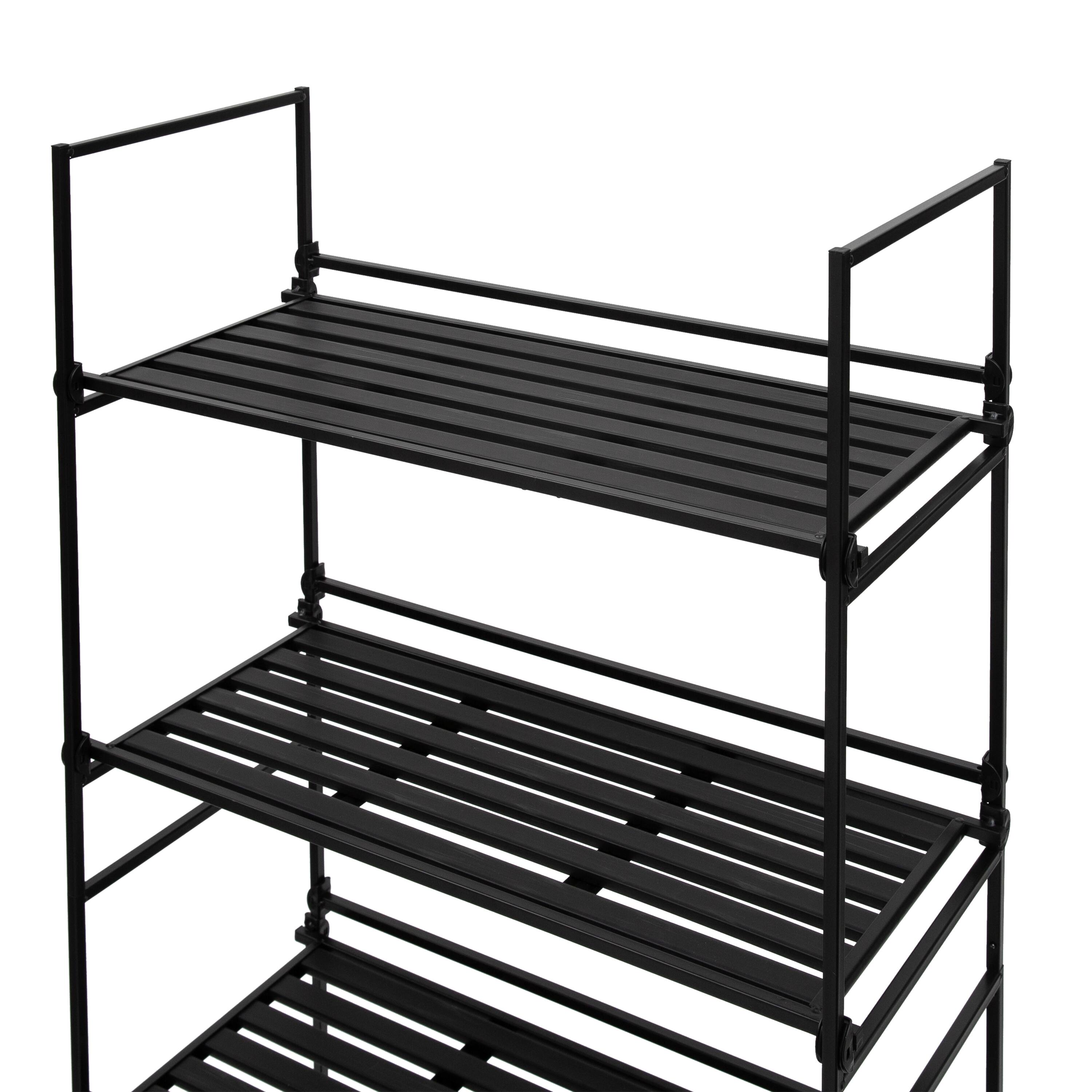 Organize It All 5 Tier Espresso Freestanding Shelf