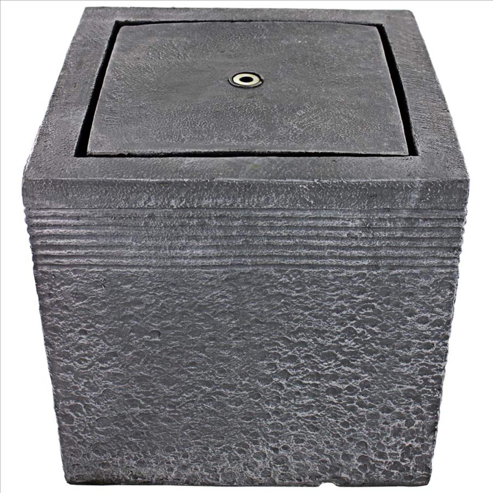 Design Toscano Modern Cube Bubbling Garden Fountain Fountains Michaels