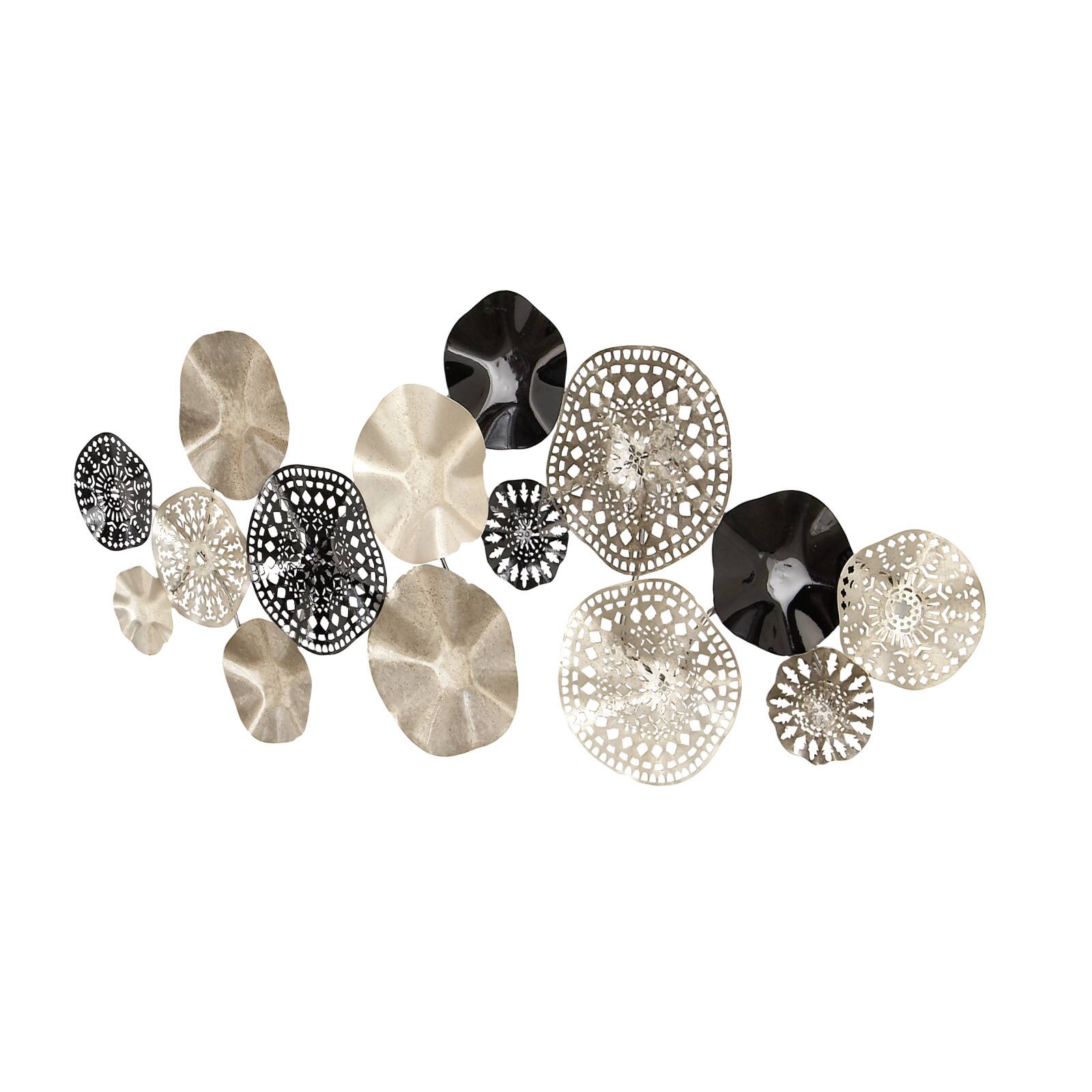 Silver Metal Contemporary Wall Decor, 59" x 25" Michaels