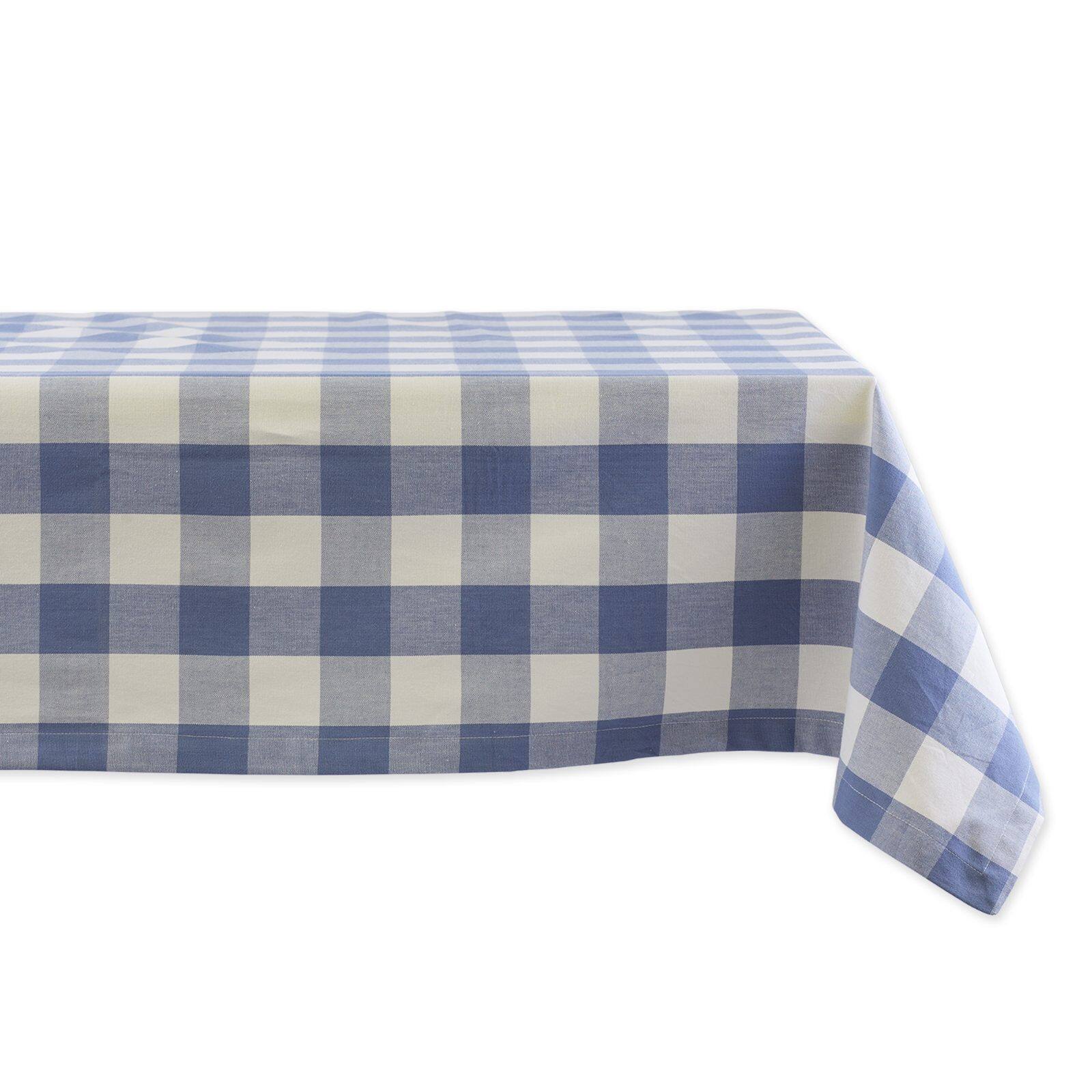 DII&#xAE; 104&#x22; Buffalo Check Tablecloth