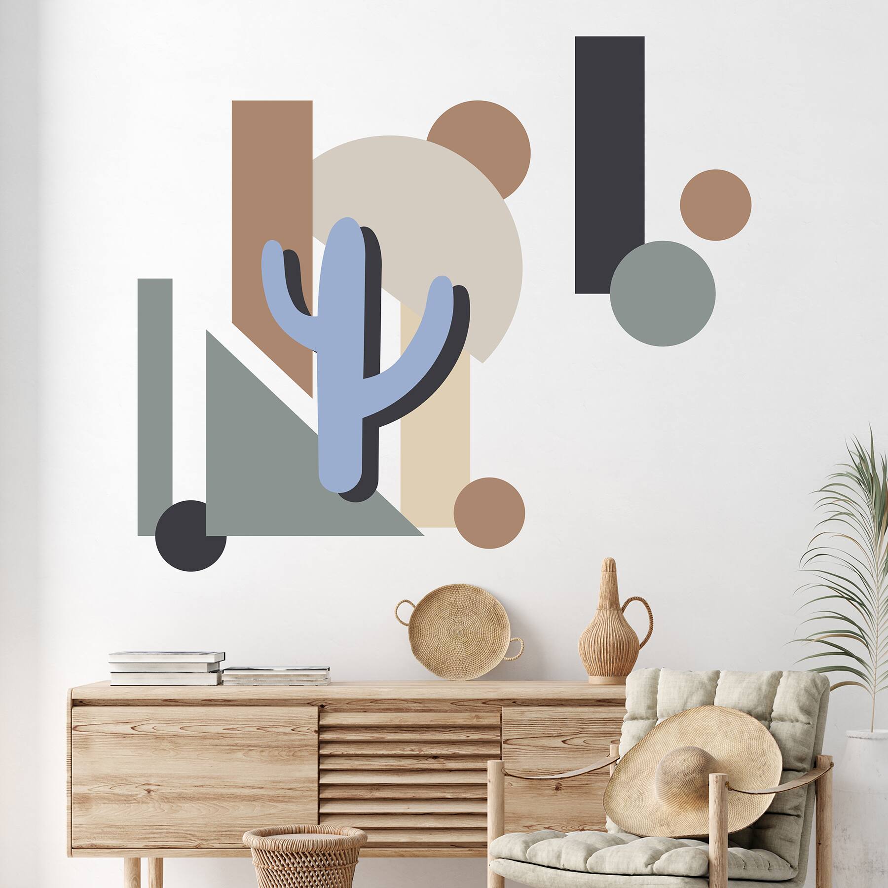 WallPops Very Gay Paint Rancher&#x27;s Dressin&#x27; Modular Mural Peel &#x26; Stick Wall Decals