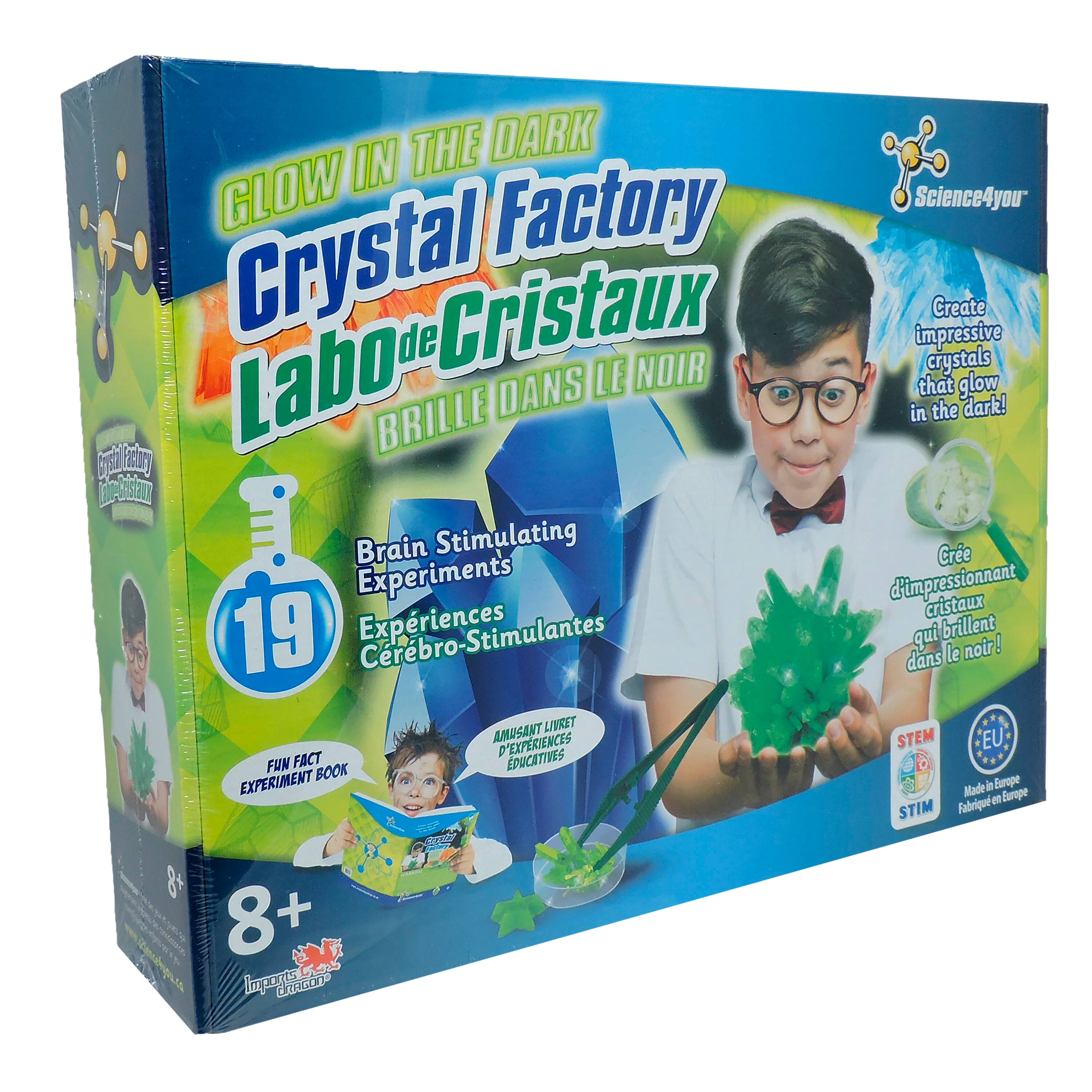 Science4you Crystal Factory Experiment Kit