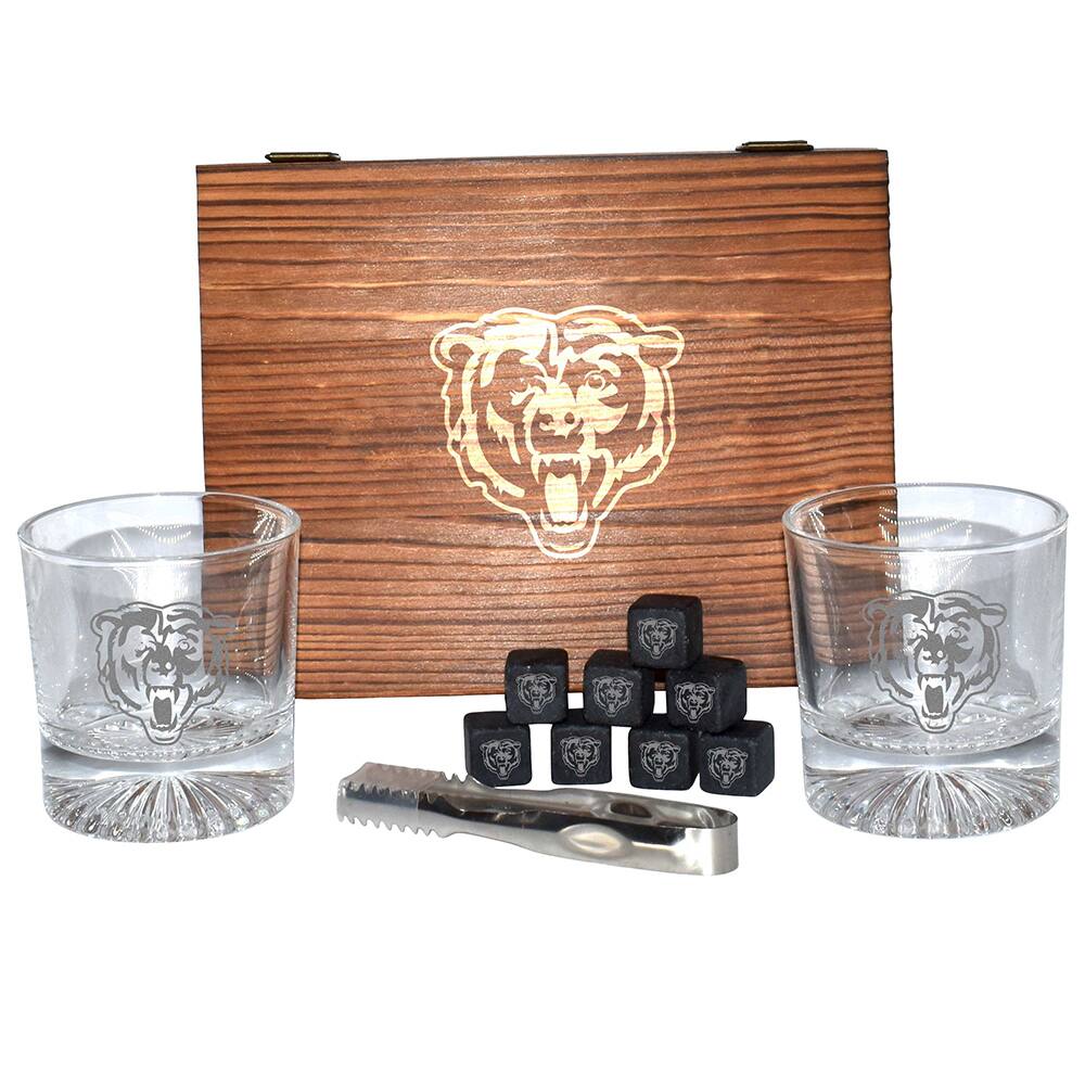 The Memory Company NFL Boxed Drinkware Set with Coasters