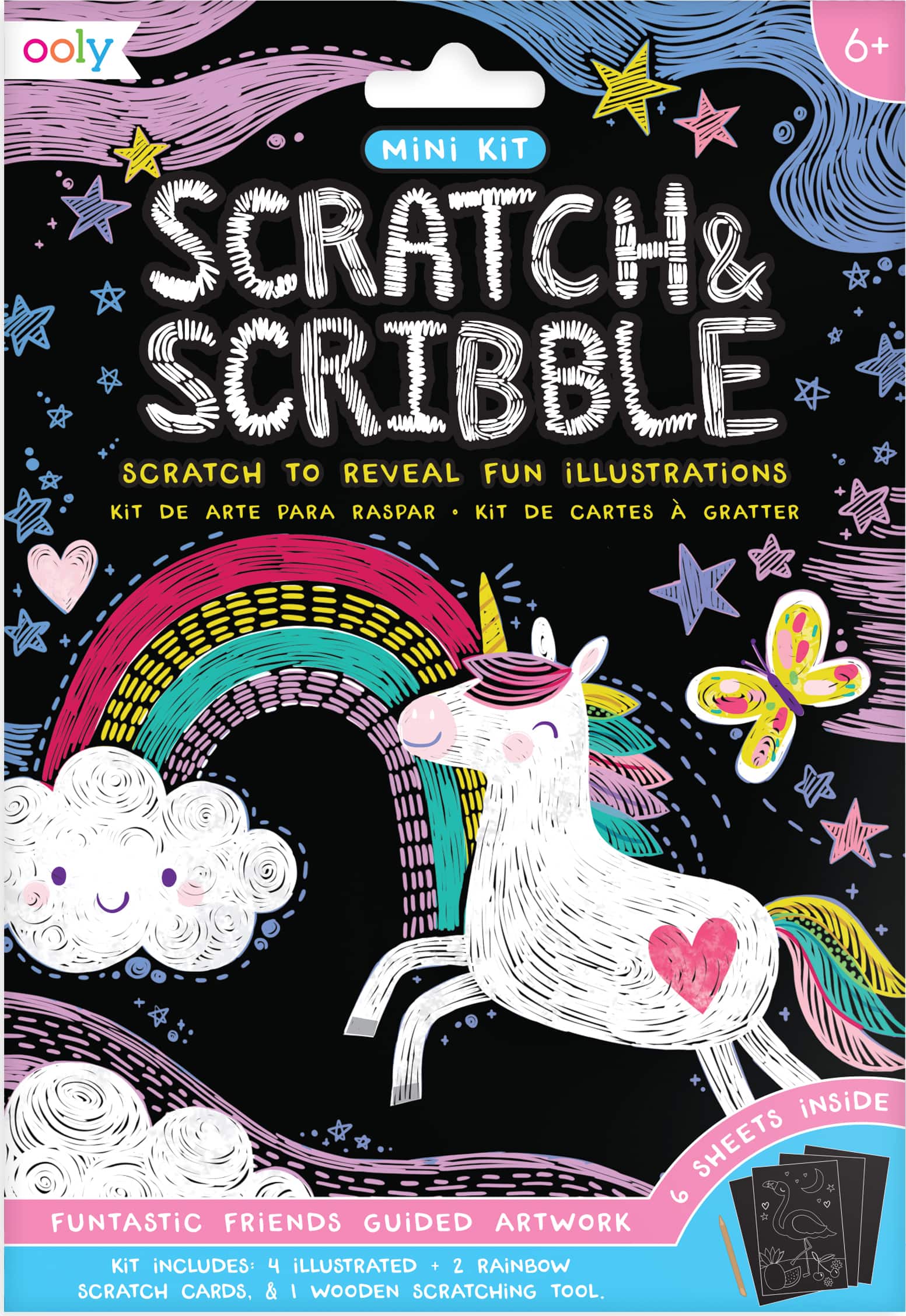 Ooly Scratch & Scribble Mini Art Kit