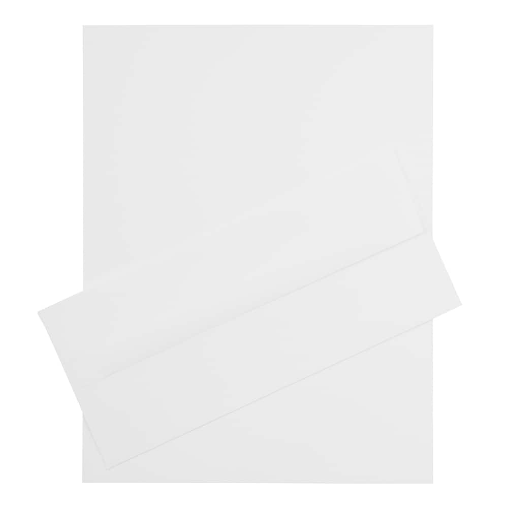 JAM Paper #10 Strathmore Business Stationery Set, 100ct.