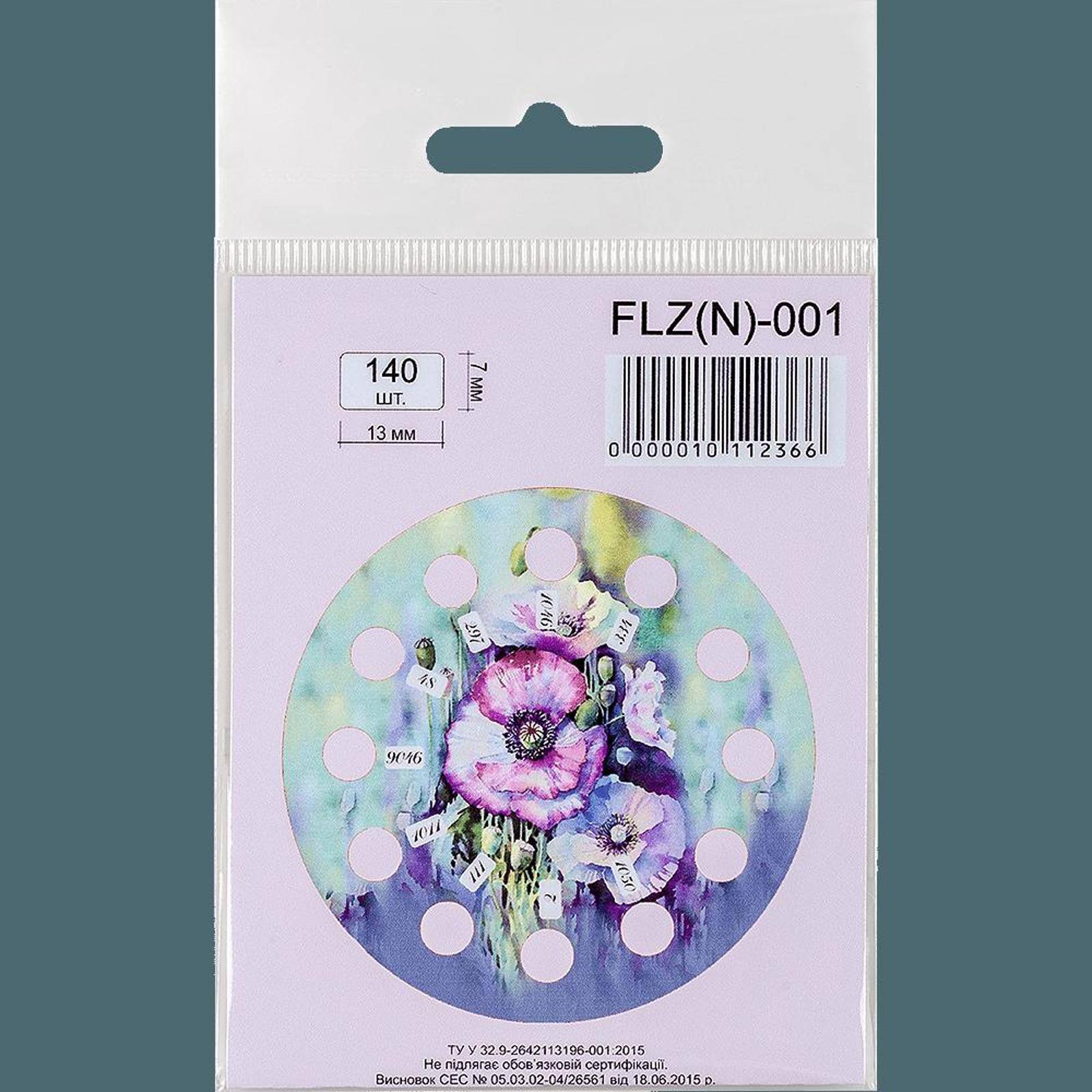 Wonderland Crafts 13mm x 7mm Stickers for Embroidery Organizers