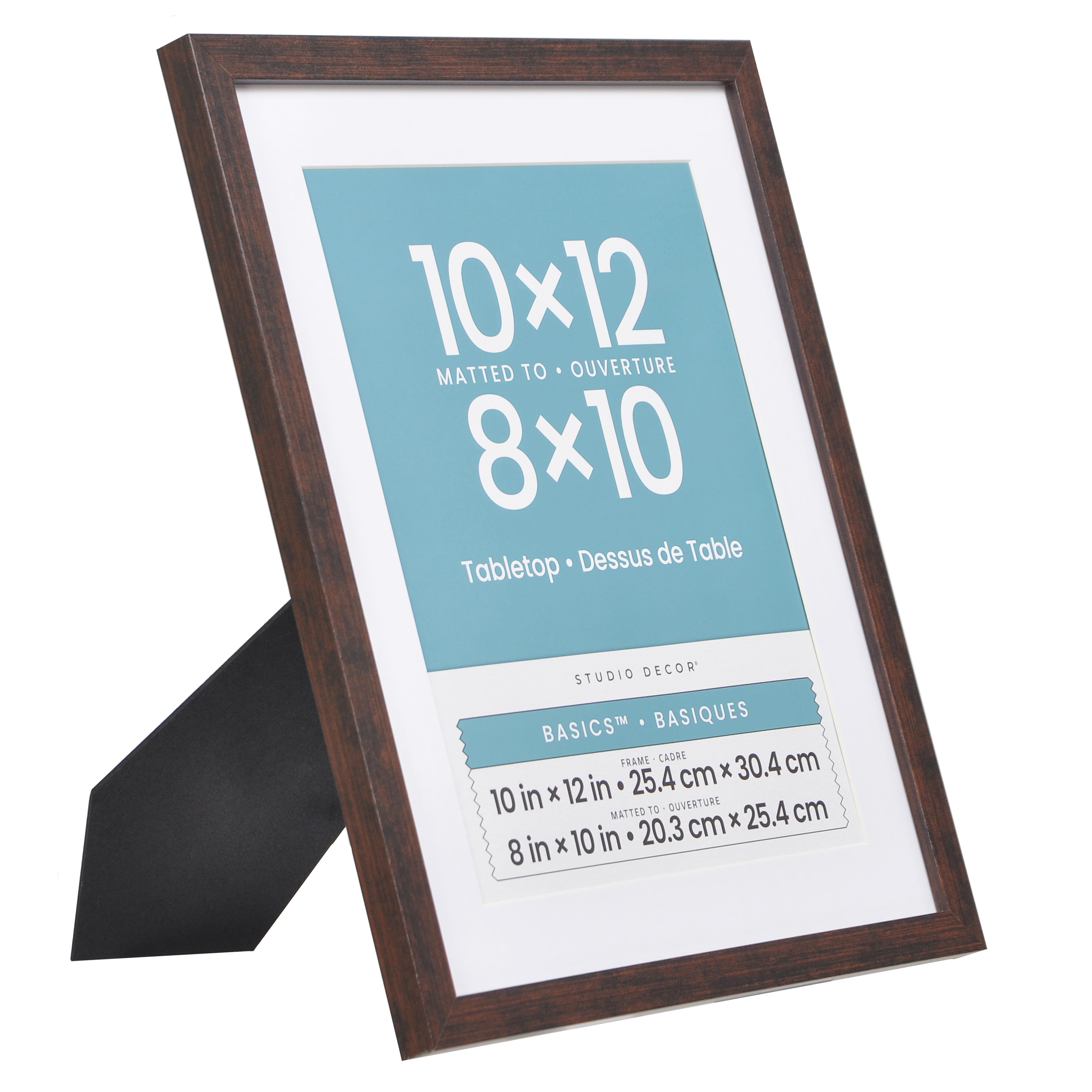 Basics&#x2122; Woodgrain Tabletop Linear Frame by Studio D&#xE9;cor&#xAE;