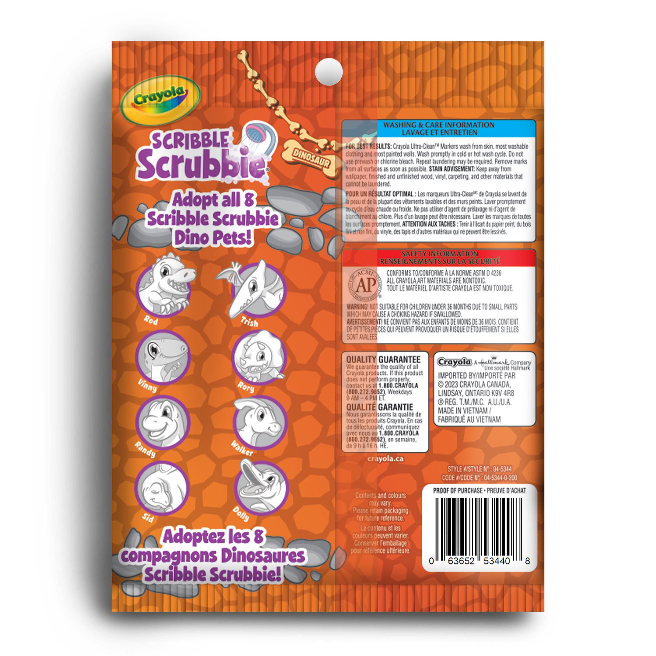 Crayola&#xAE; Scribble Scrubbie&#xAE; Dinosaur Kit