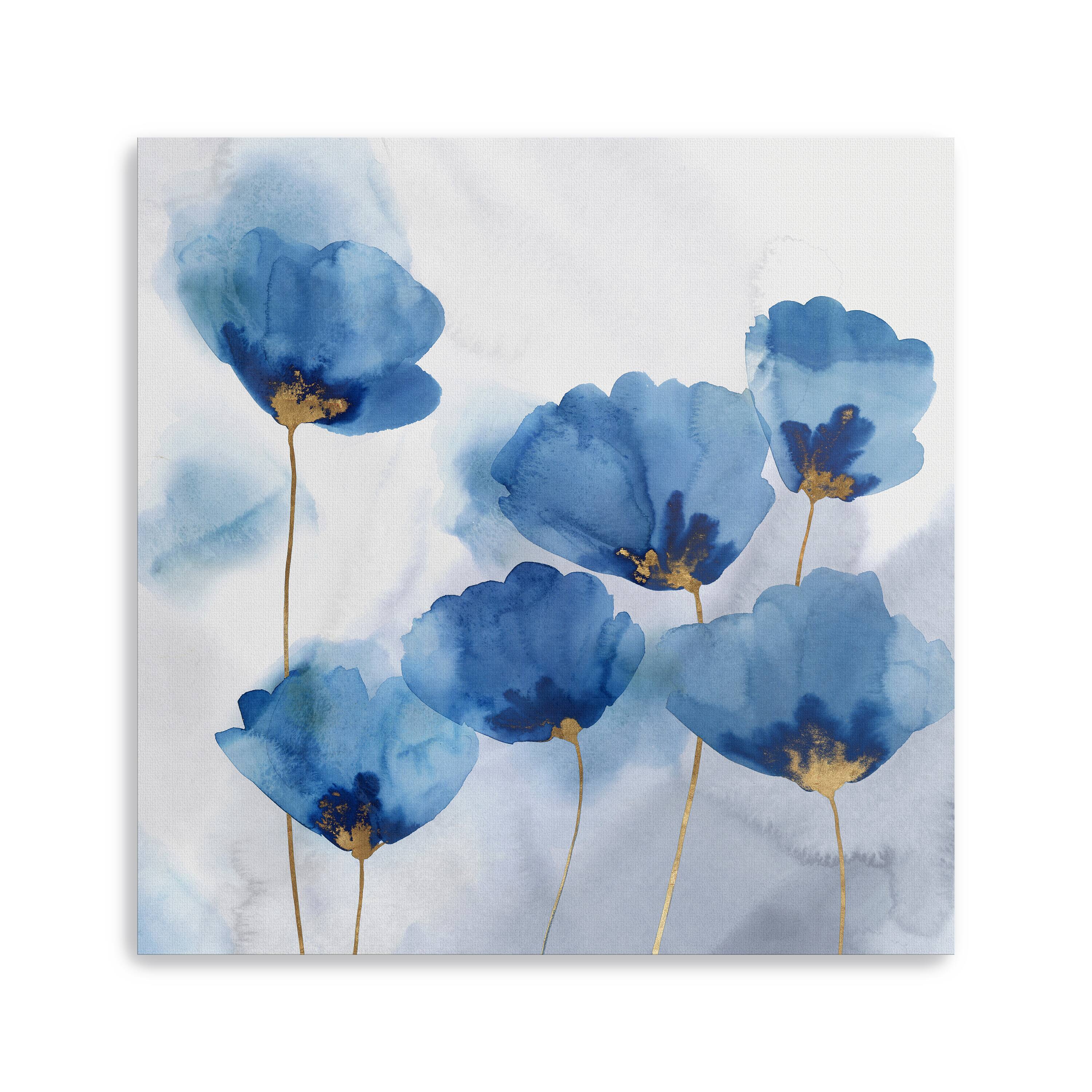 Lumaprints Pretty In Blue II Canvas Gicl&#xE9;e