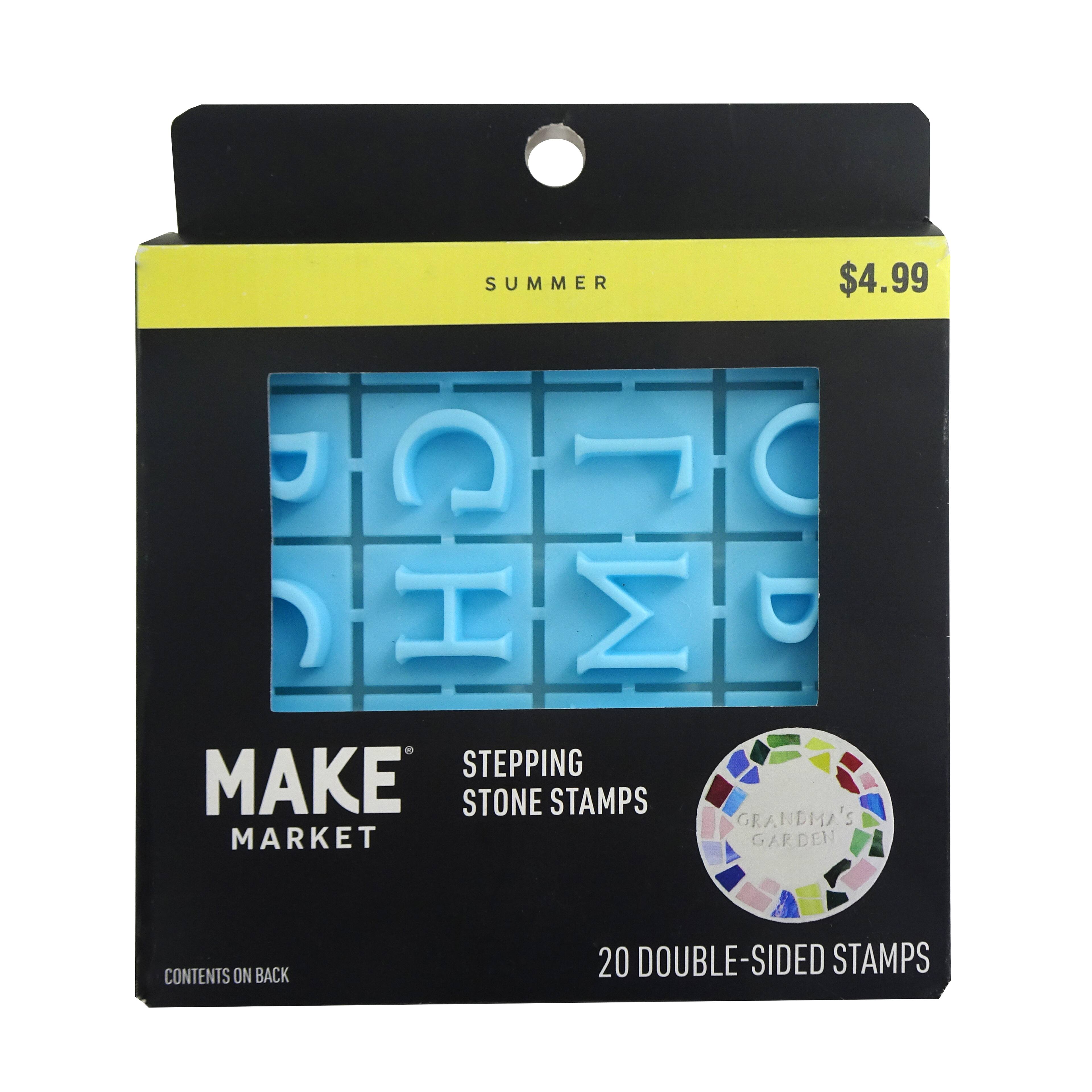 Double-Sided Stepping Stone Stamps, 20ct. by Make Market®