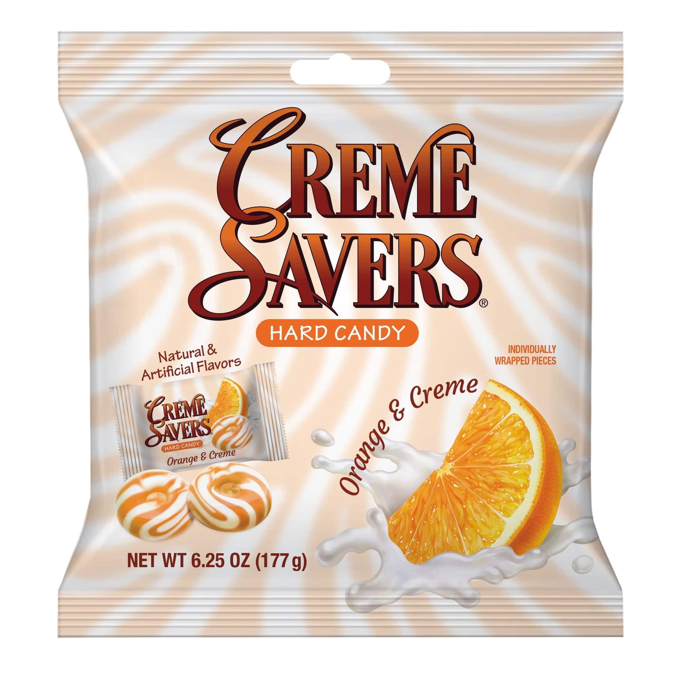 Creme Savers&#xAE; Orange &#x26; Creme Hard Candy