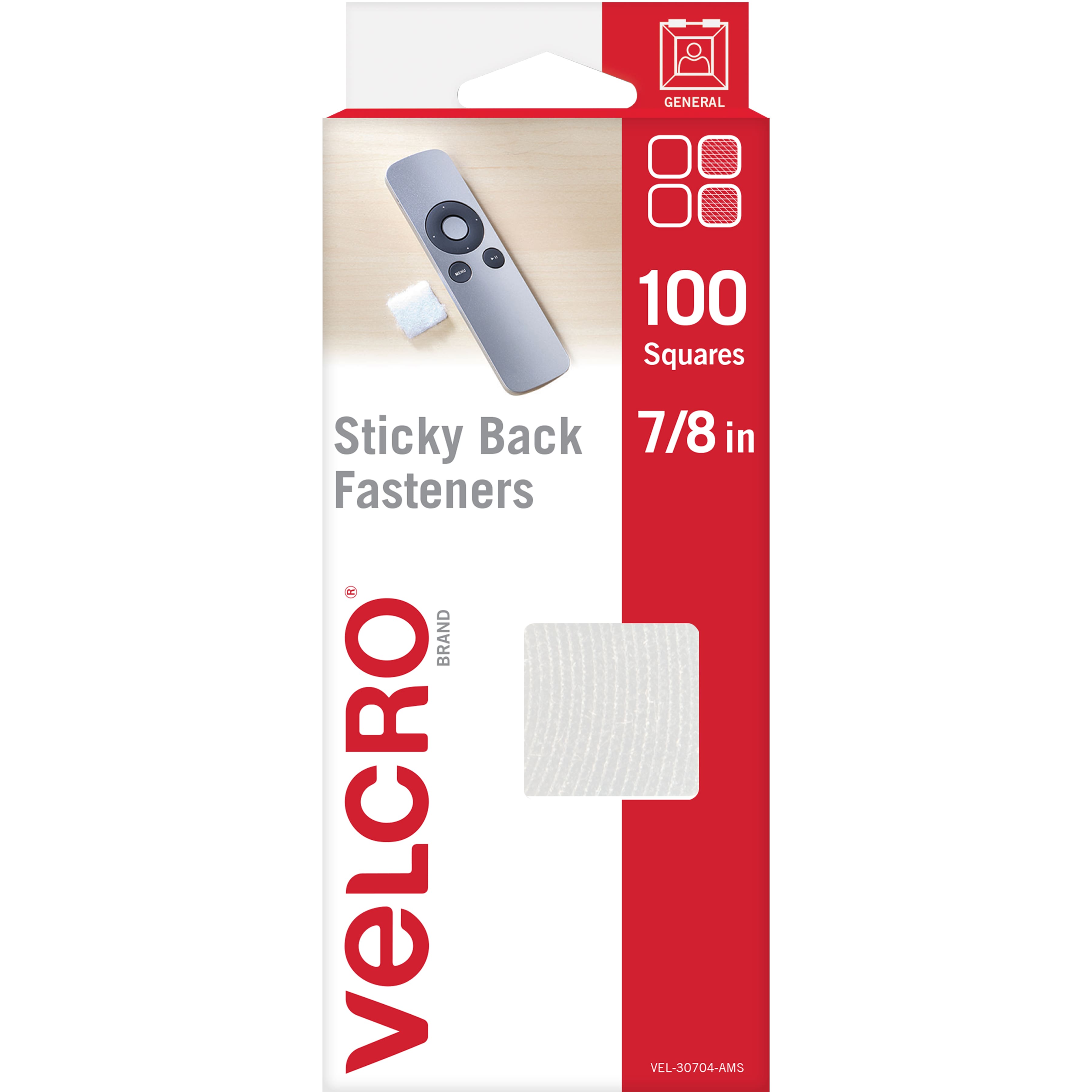 VELCRO&#xAE; Brand Square Sticky Back Fasteners