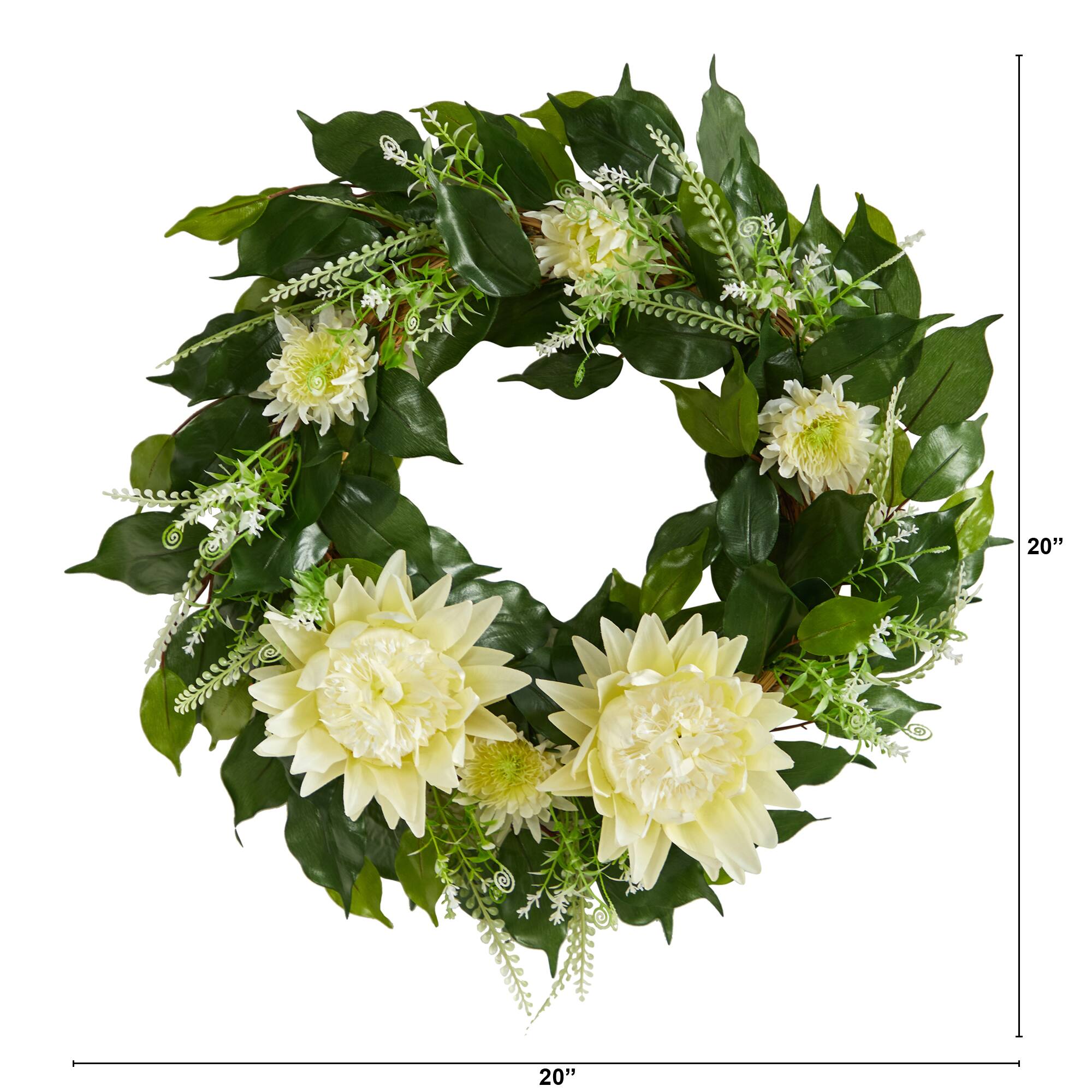 20" Protea Wreath