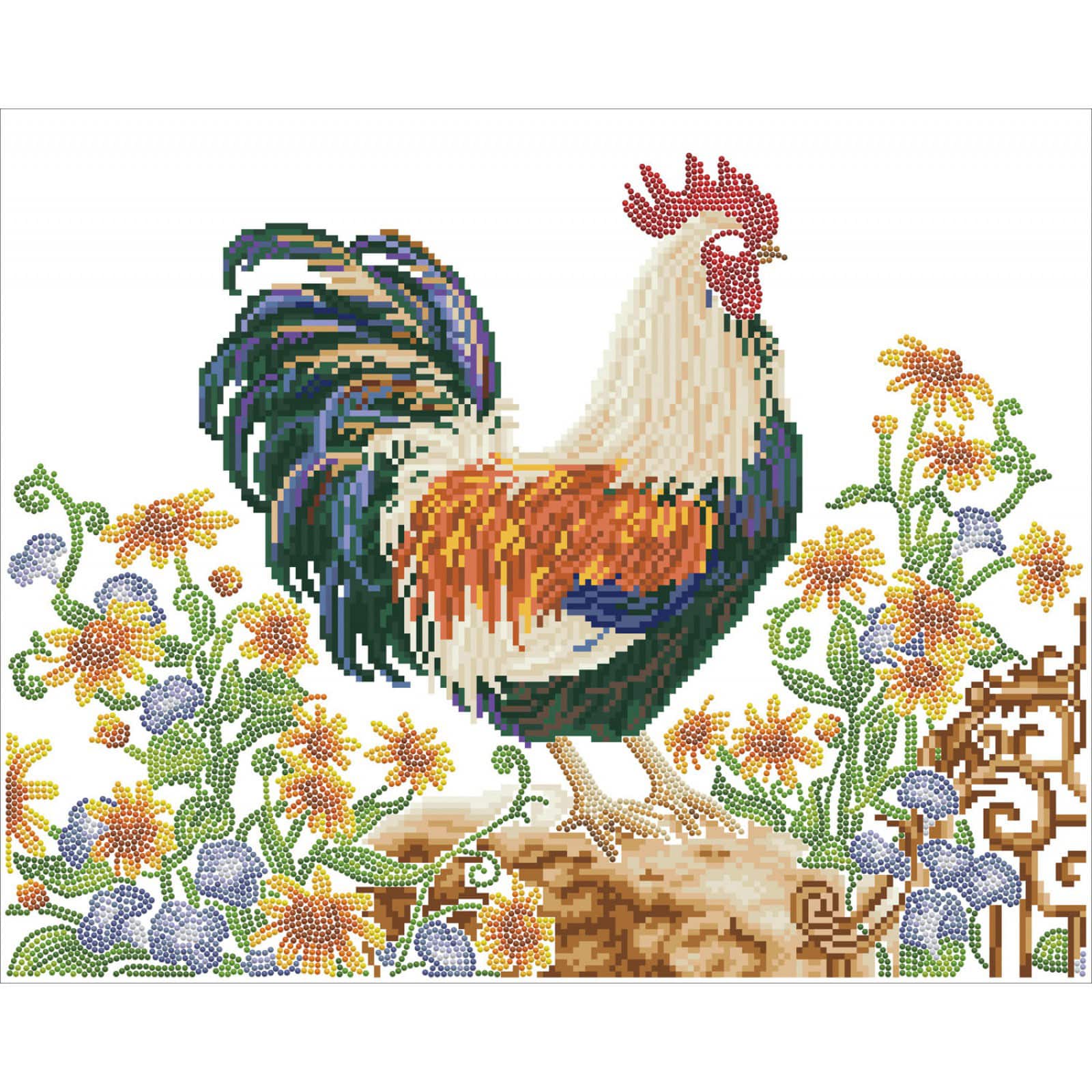Diamond Dotz&#xAE; Advanced Country Charm Diamond Painting Kit