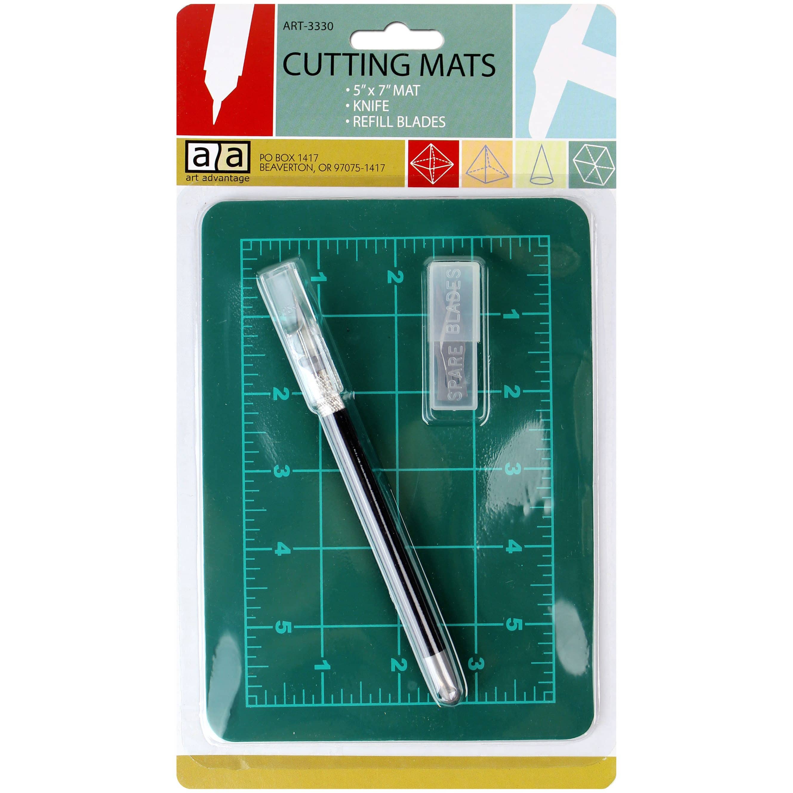 Art Advantage&#xAE; Cutting Mat Kit, 5&#x22; x 7&#x22;