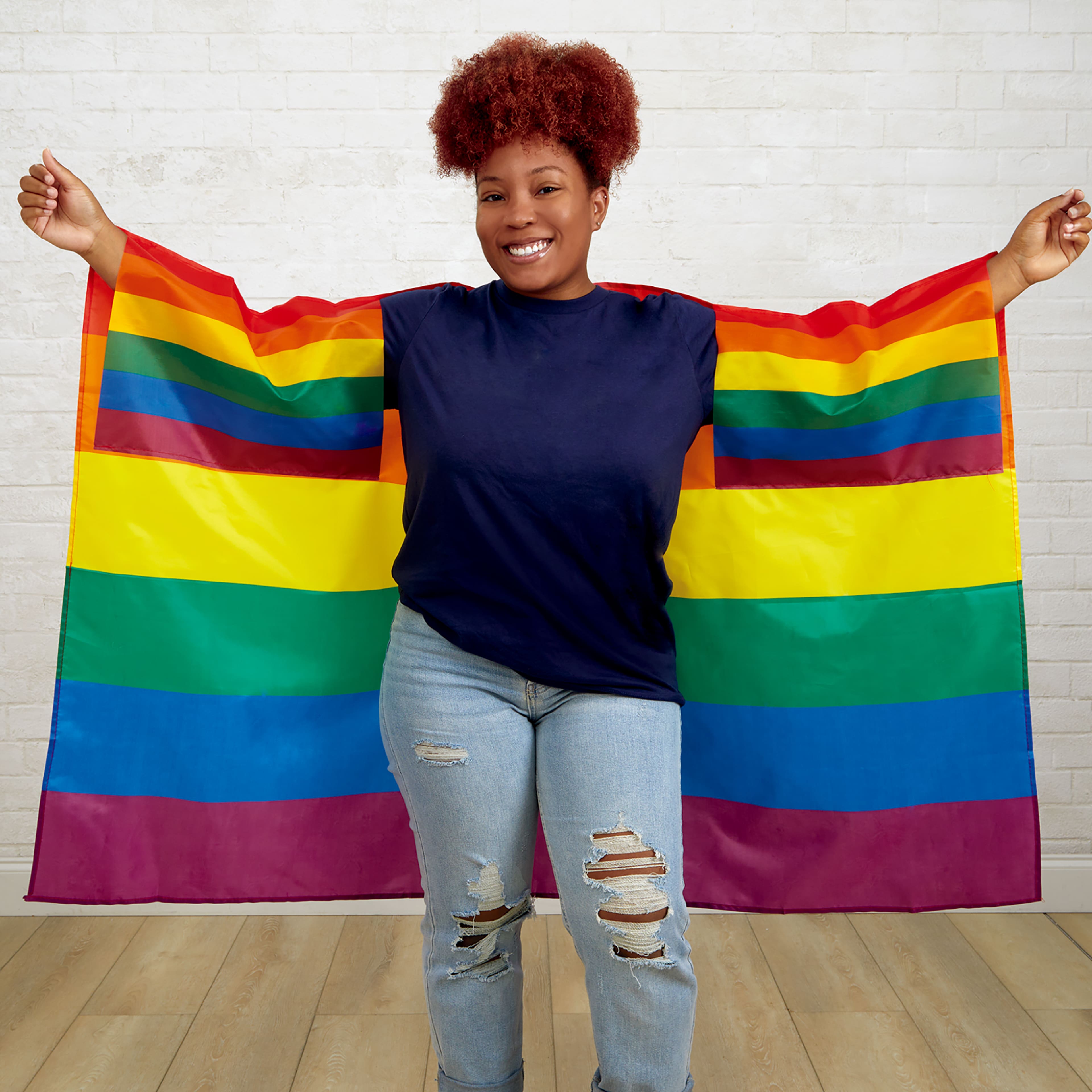 58" Pride Flag Cloak by Celebrate It™