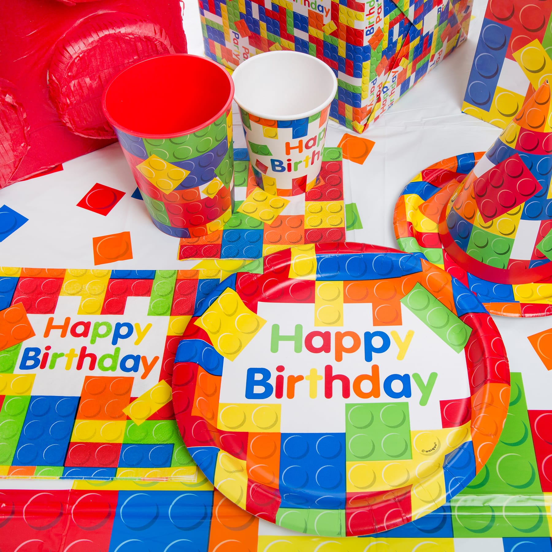 Building Blocks Party Napkins 