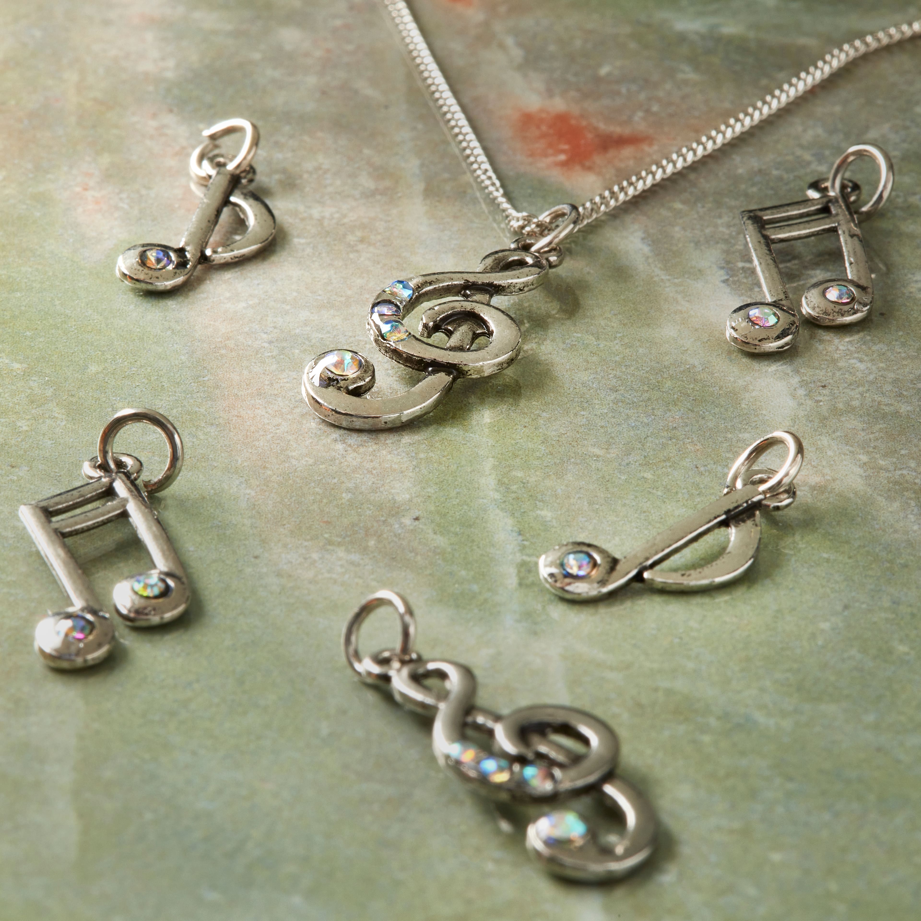 Charmalong&#x2122; Music Note Charms by Bead Landing&#x2122;