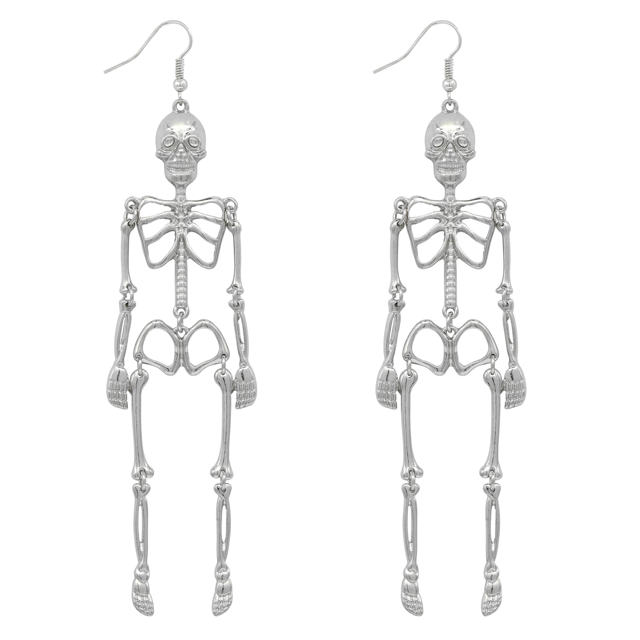 Silver Skeleton Earrings by Celebrate It&#x2122;