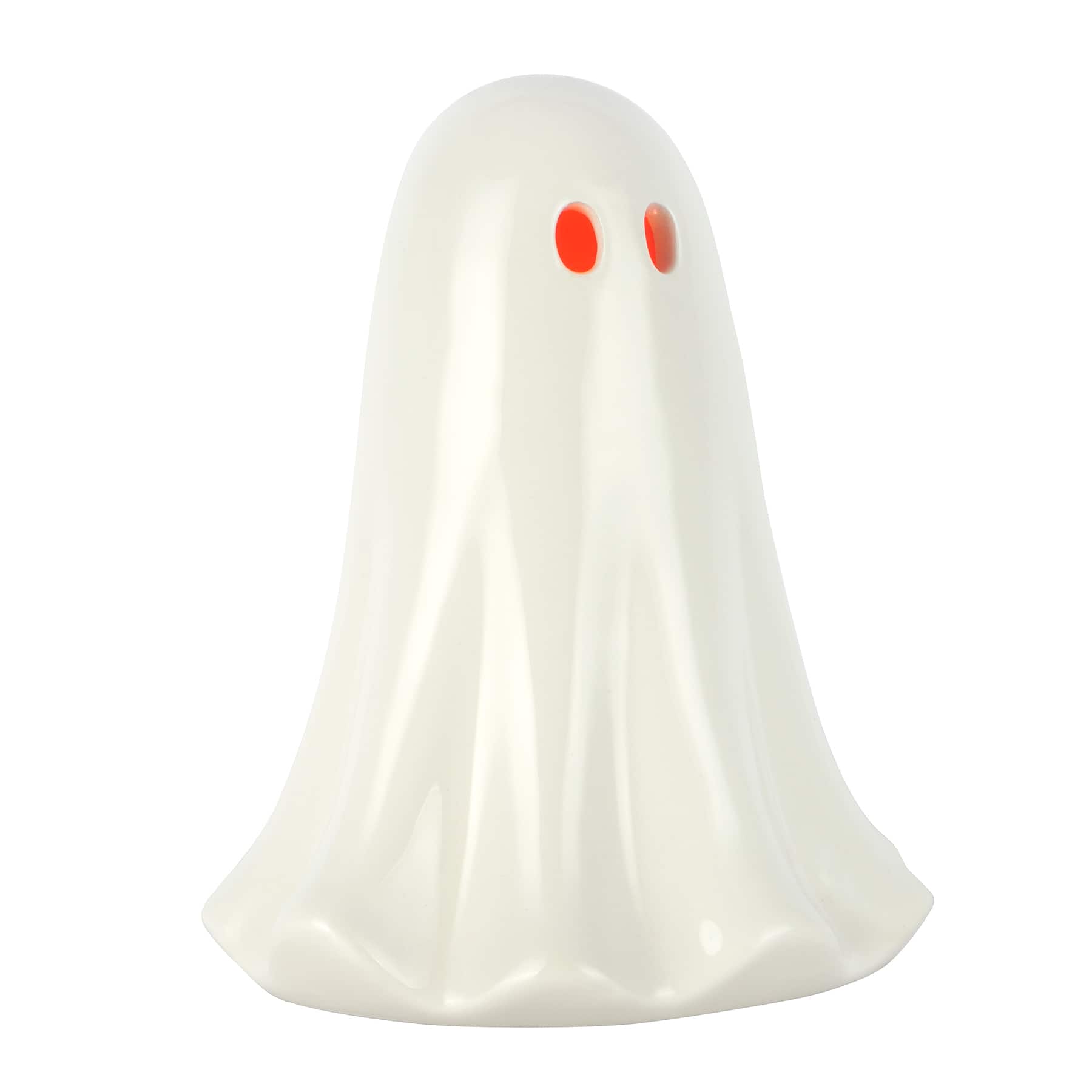 6.5&#x22; Light Up Ceramic Ghost Tabletop D&#xE9;cor by Ashland&#xAE;