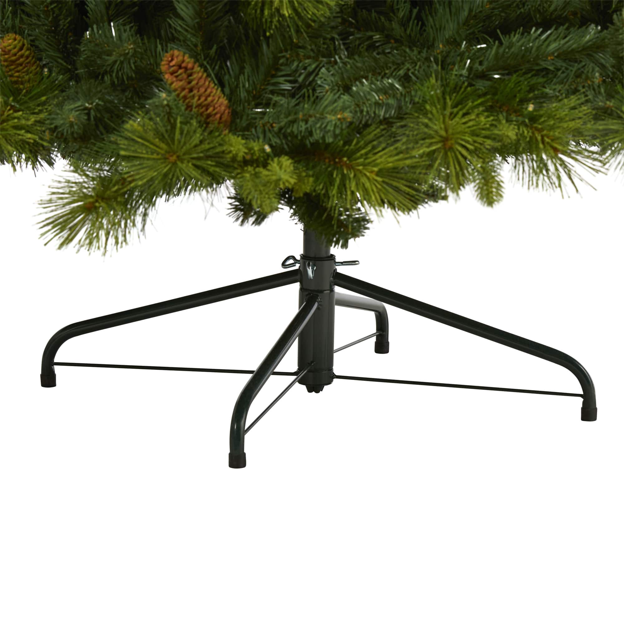 7.5ft. Pre-Lit North Carolina Mixed Pine Artificial Christmas Tree, Warm White LED Lights