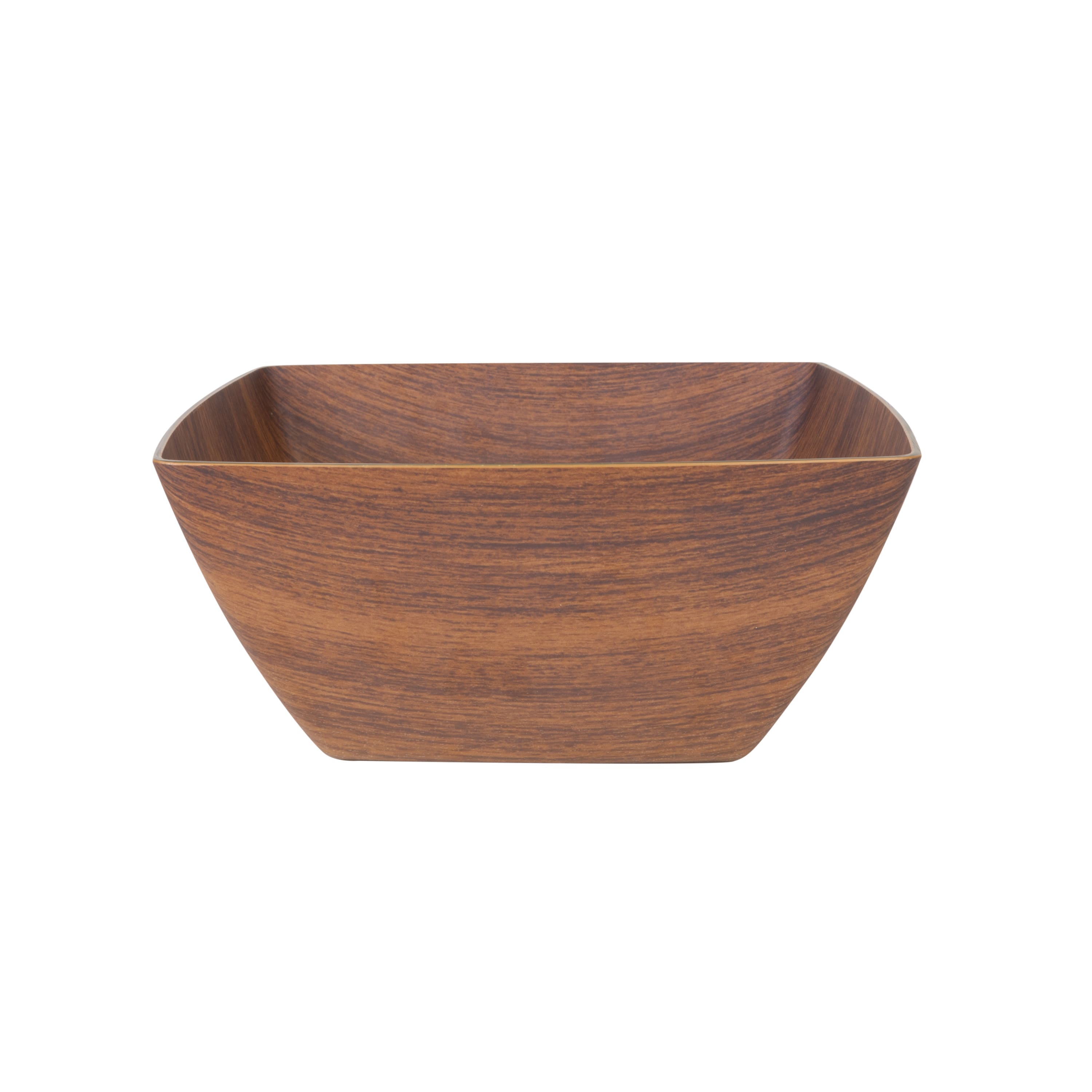 Luxe Party Mahogany Collection Large 9" Square Serving Bowl