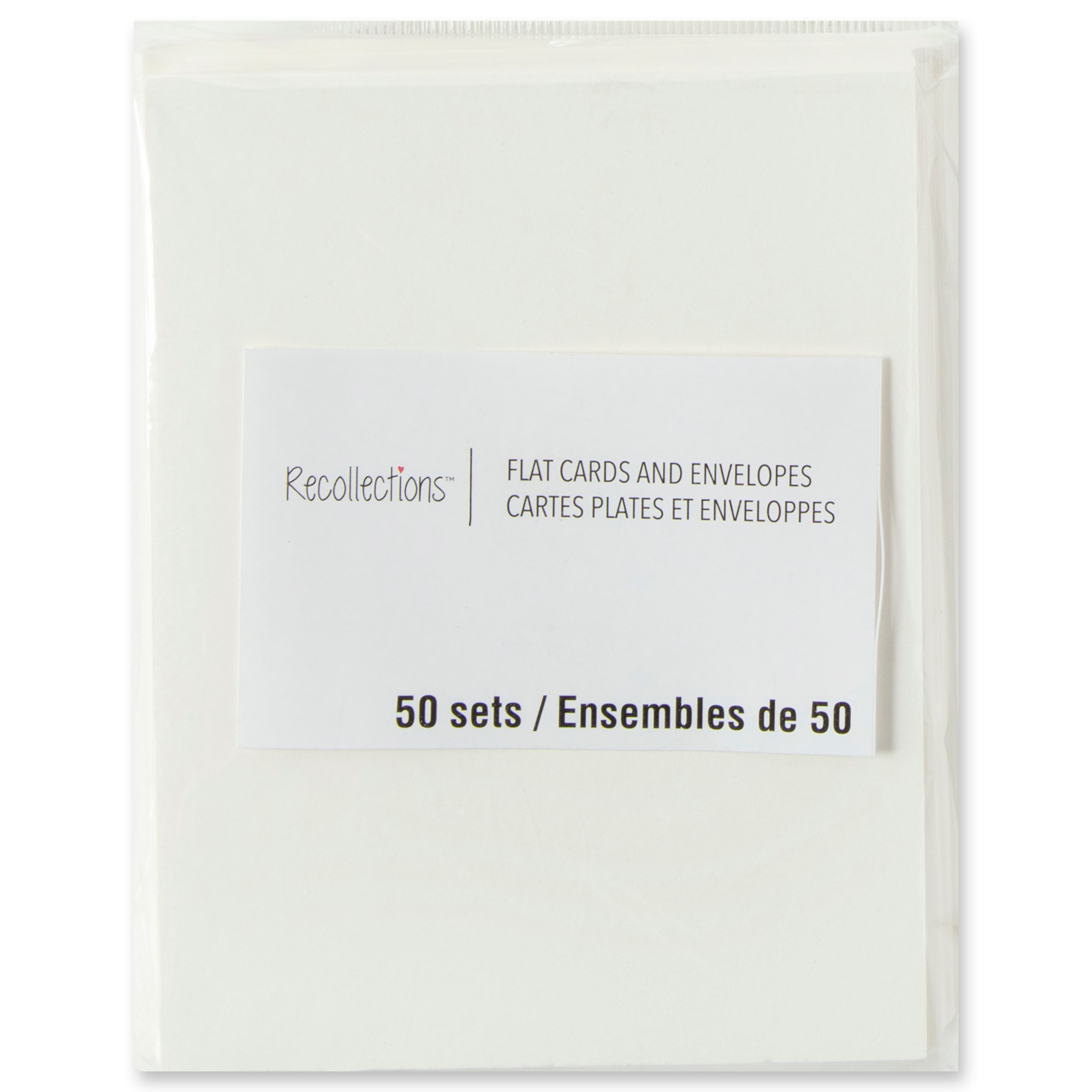 Ivory Flat Cards & Envelopes by Recollections 5 x 7 | Michaels