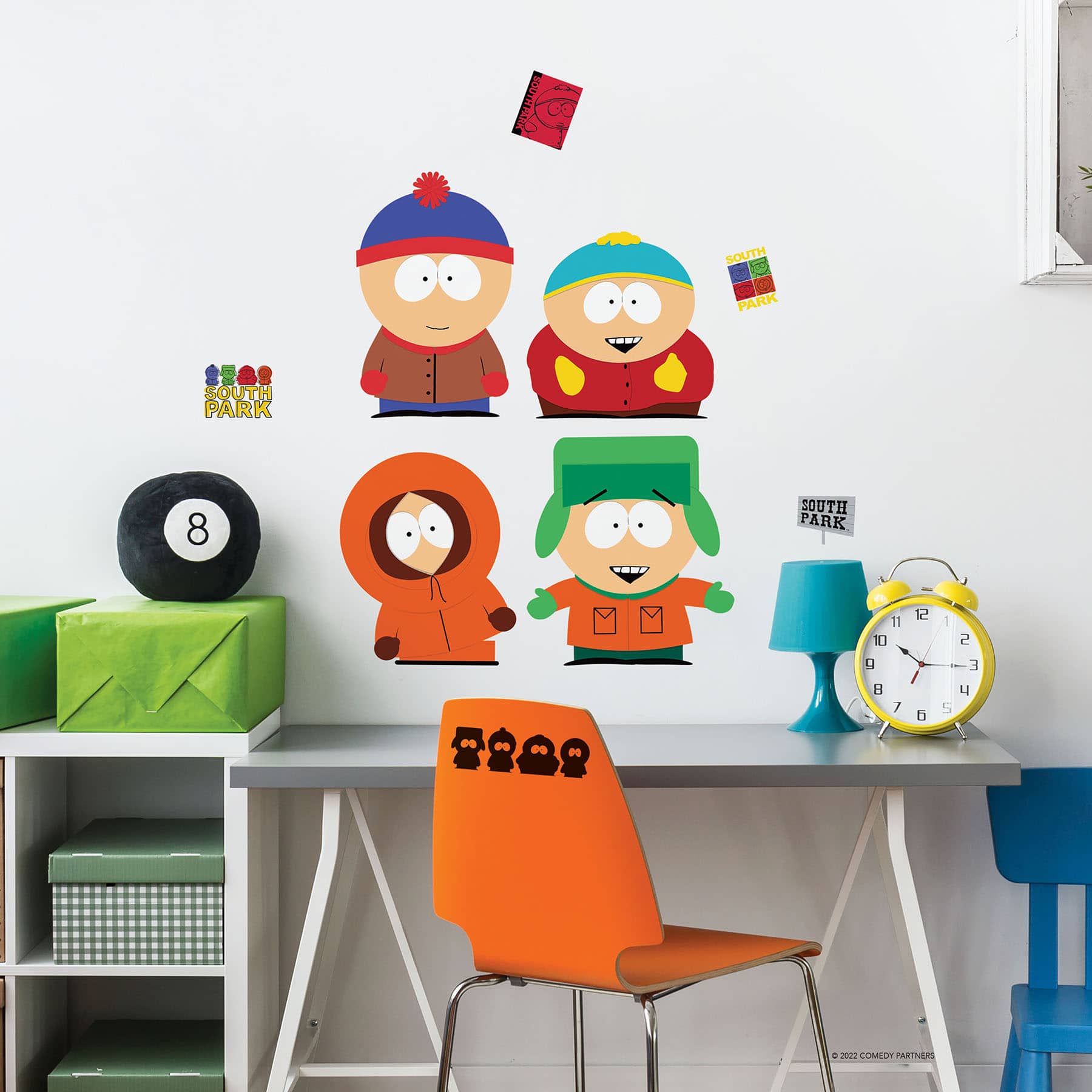RoomMates South Park XL Giant Peel &#x26; Stick Wall Decals