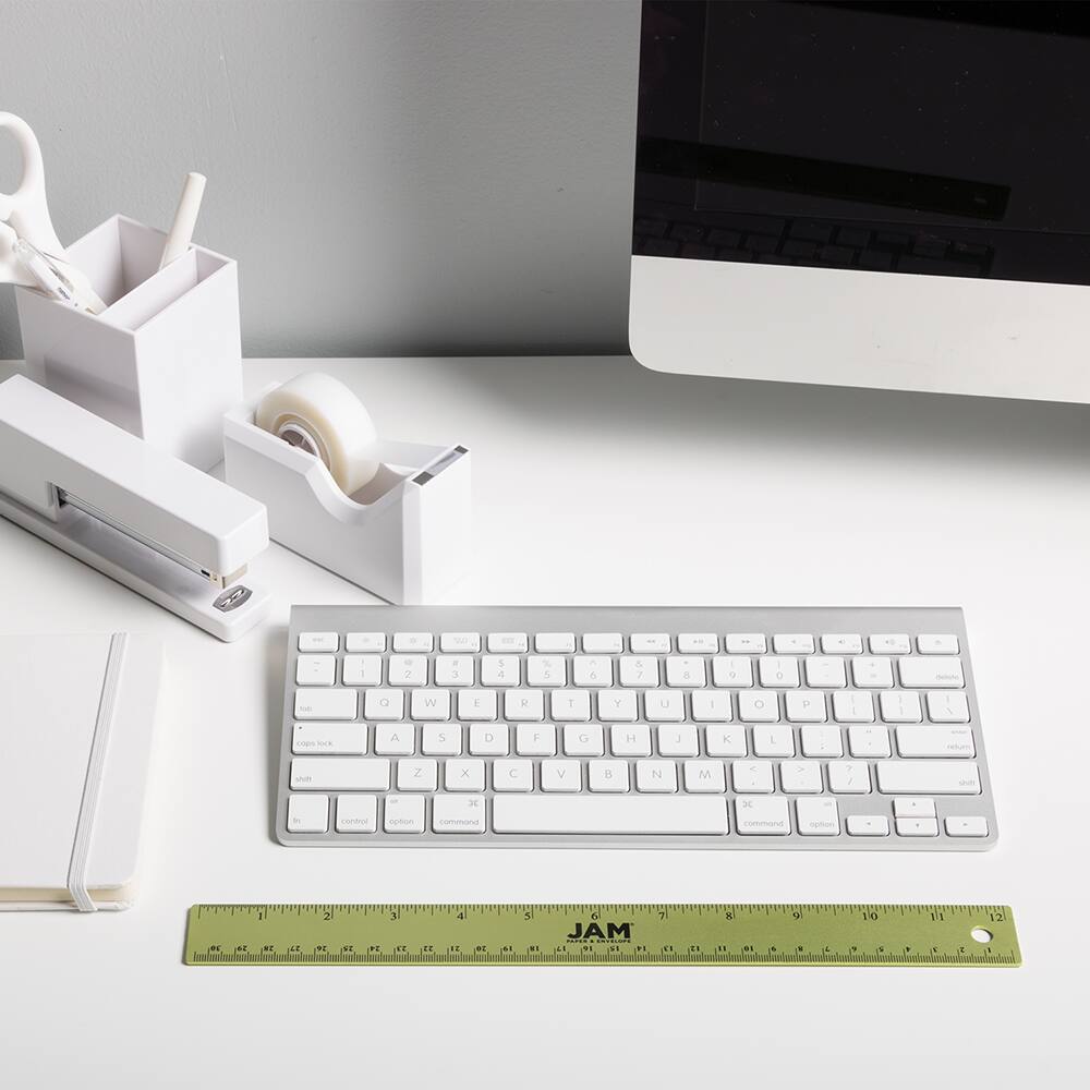 JAM Paper Metallic Stainless Steel Rulers, 12ct. | Rulers | Michaels