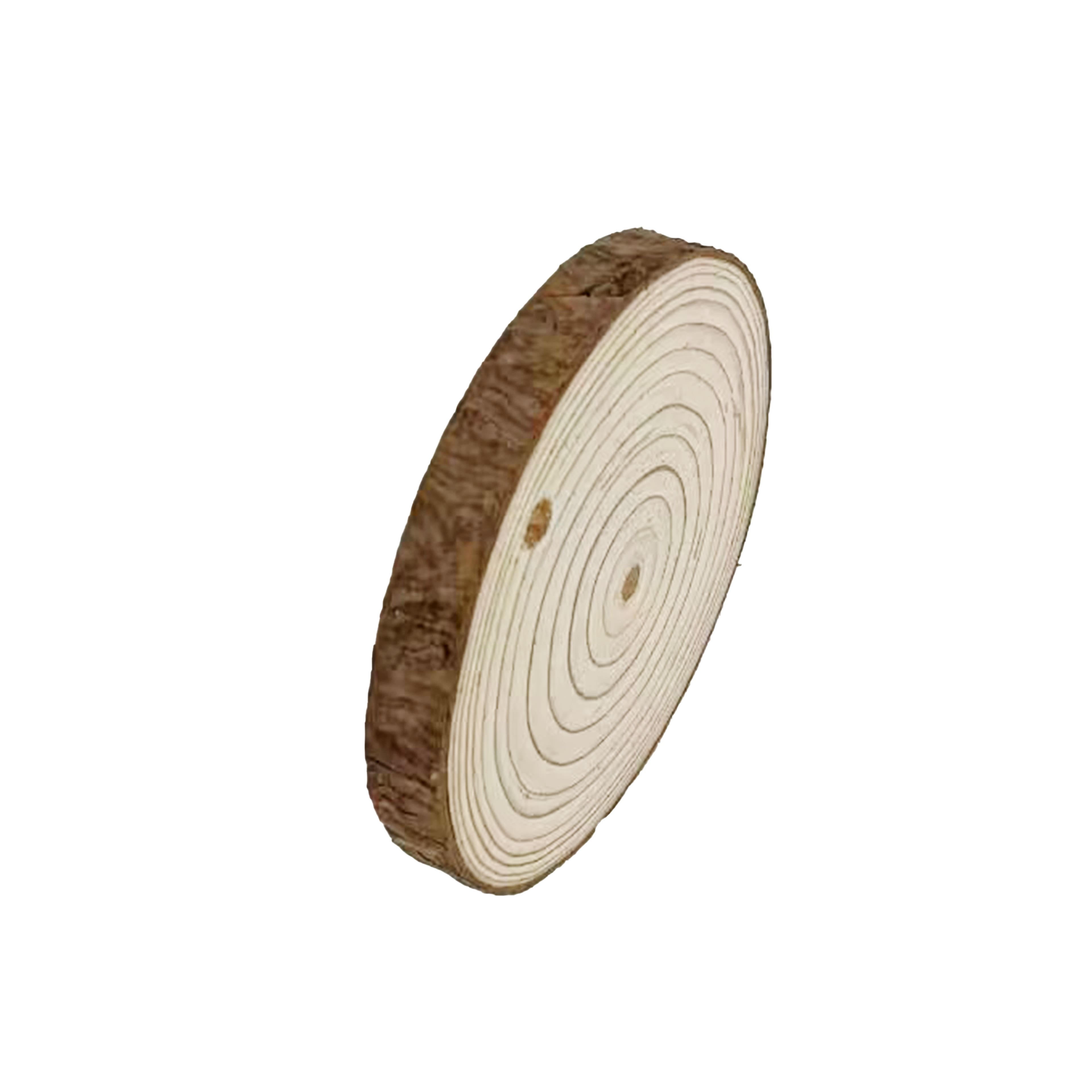 3.25&#x22; Rustic Round DIY Pinewood Ornaments, 30ct. by Ashland&#xAE;