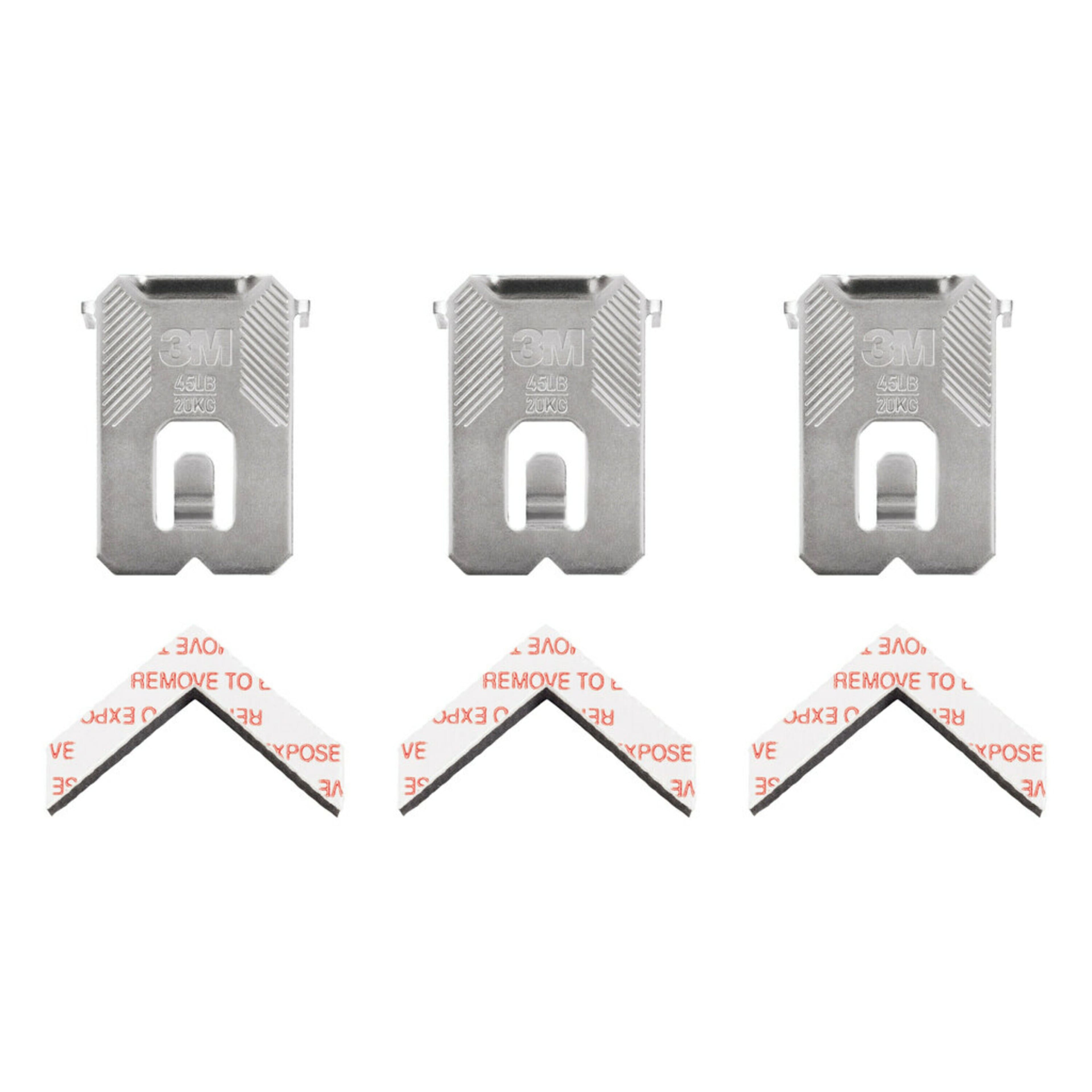 3M CLAW™ 45lb. Drywall Picture Hangers, 3ct.
