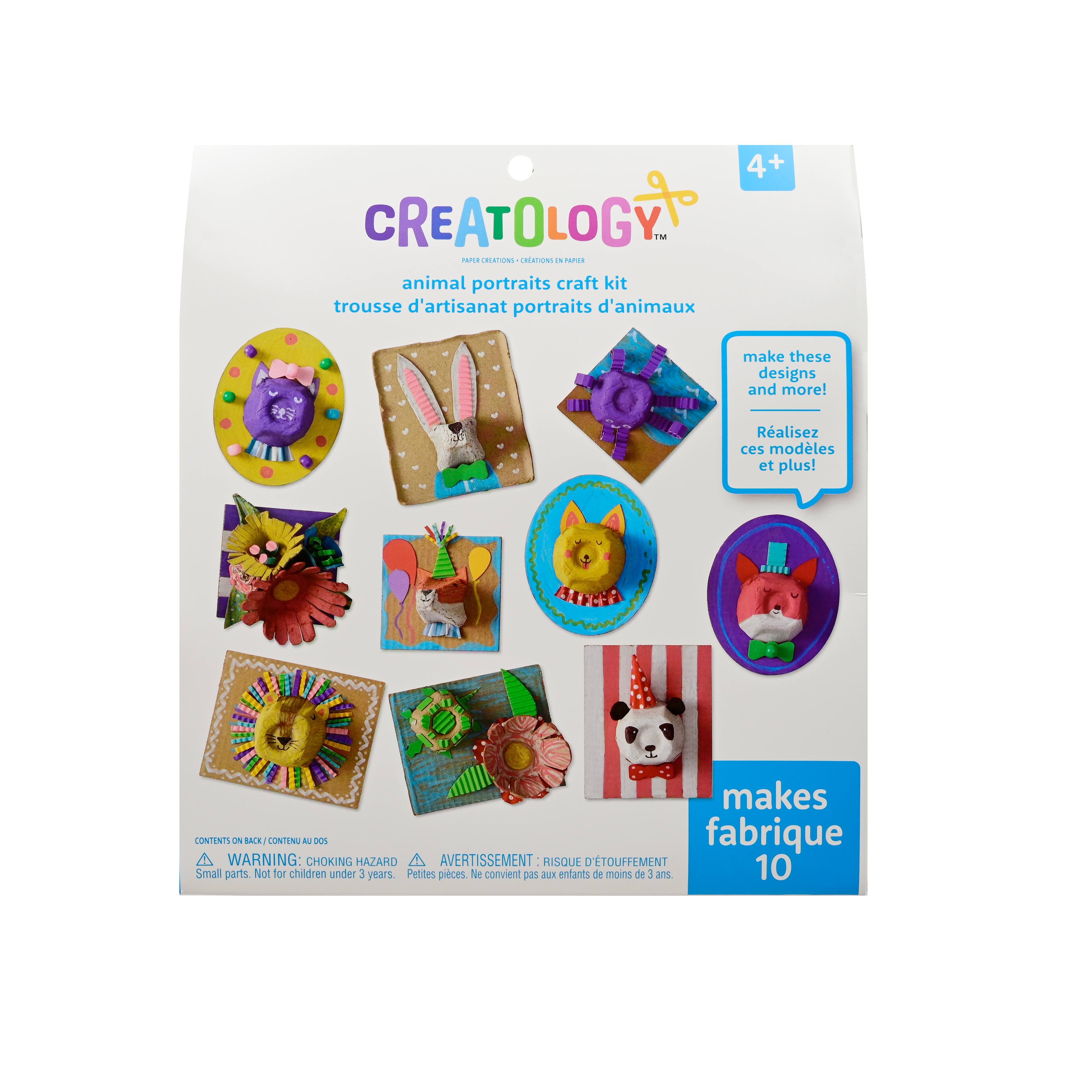 Animal Portraits Craft Kit by Creatology™