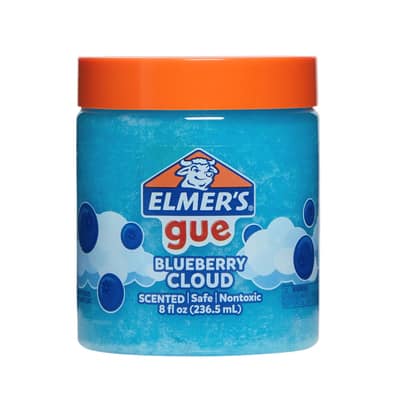 Elmer's Gue 3lb Glassy Clear Deluxe Premade Slime Kit With Mix-ins, slimes  