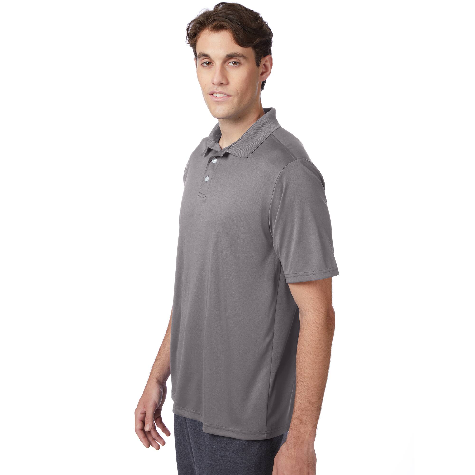Hanes Men&#x27;s Cool DRI Polo Shirt