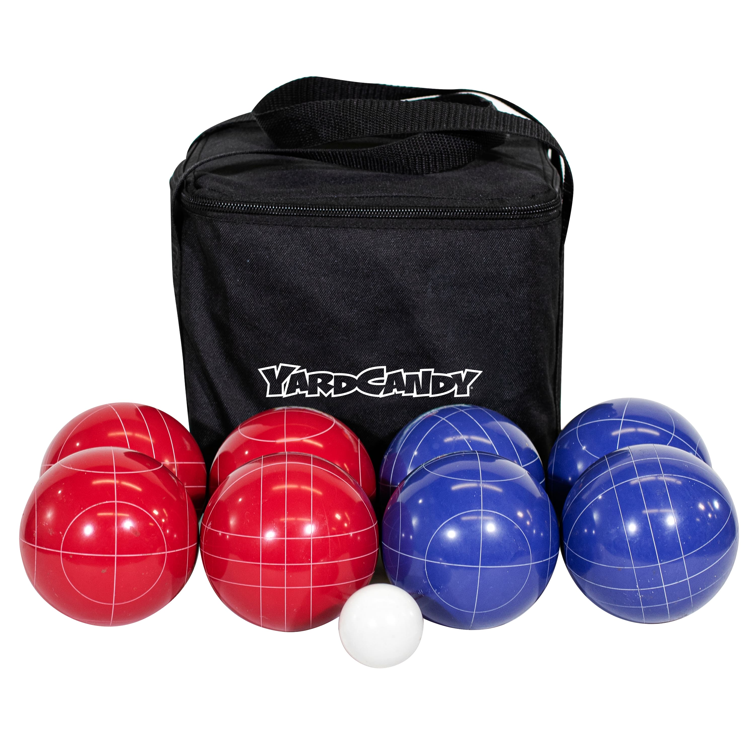 YardCandy Deluxe Bocce Ball Set with Carry Case