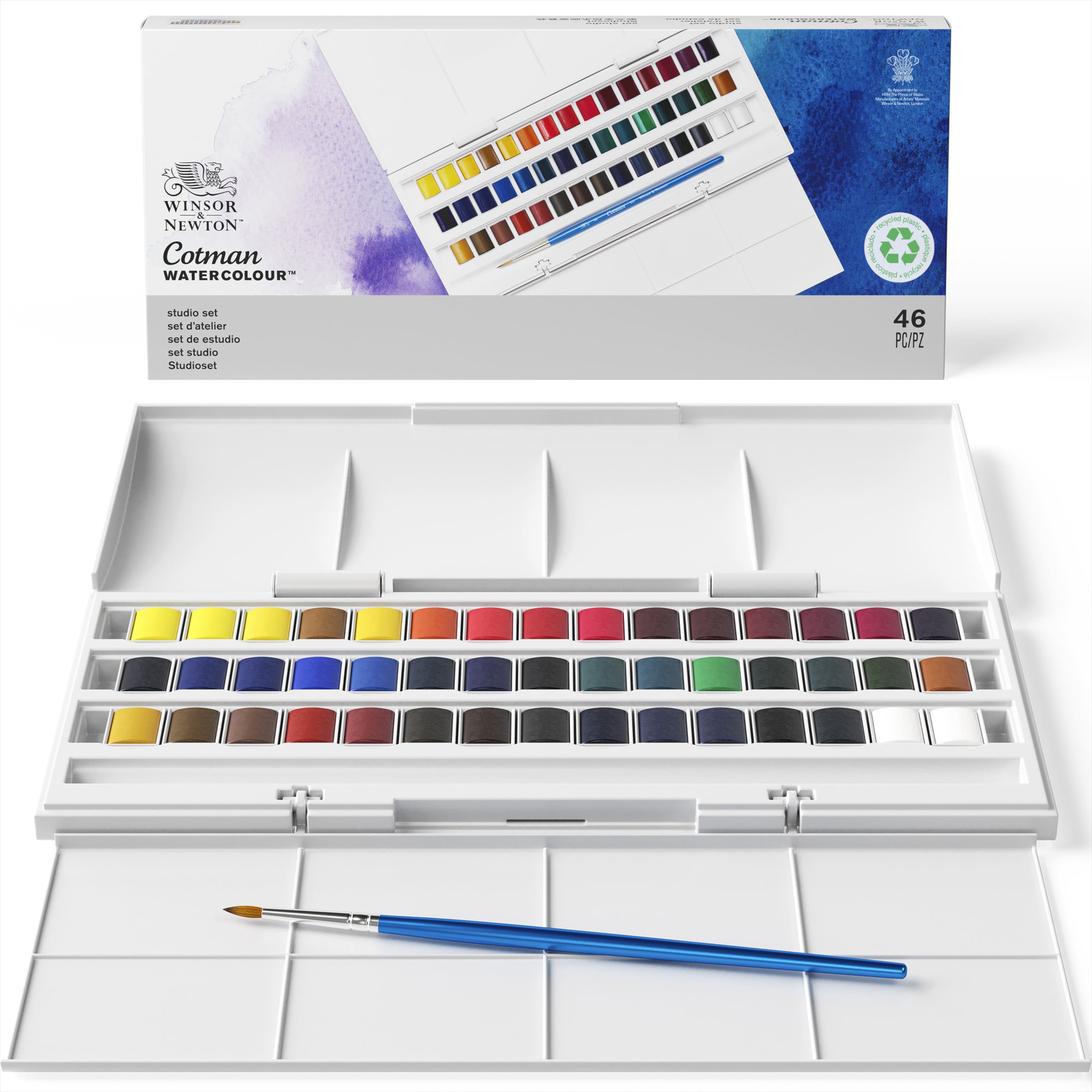 Winsor & Newton™ Cotman Watercolour™ 45 Color Studio Set